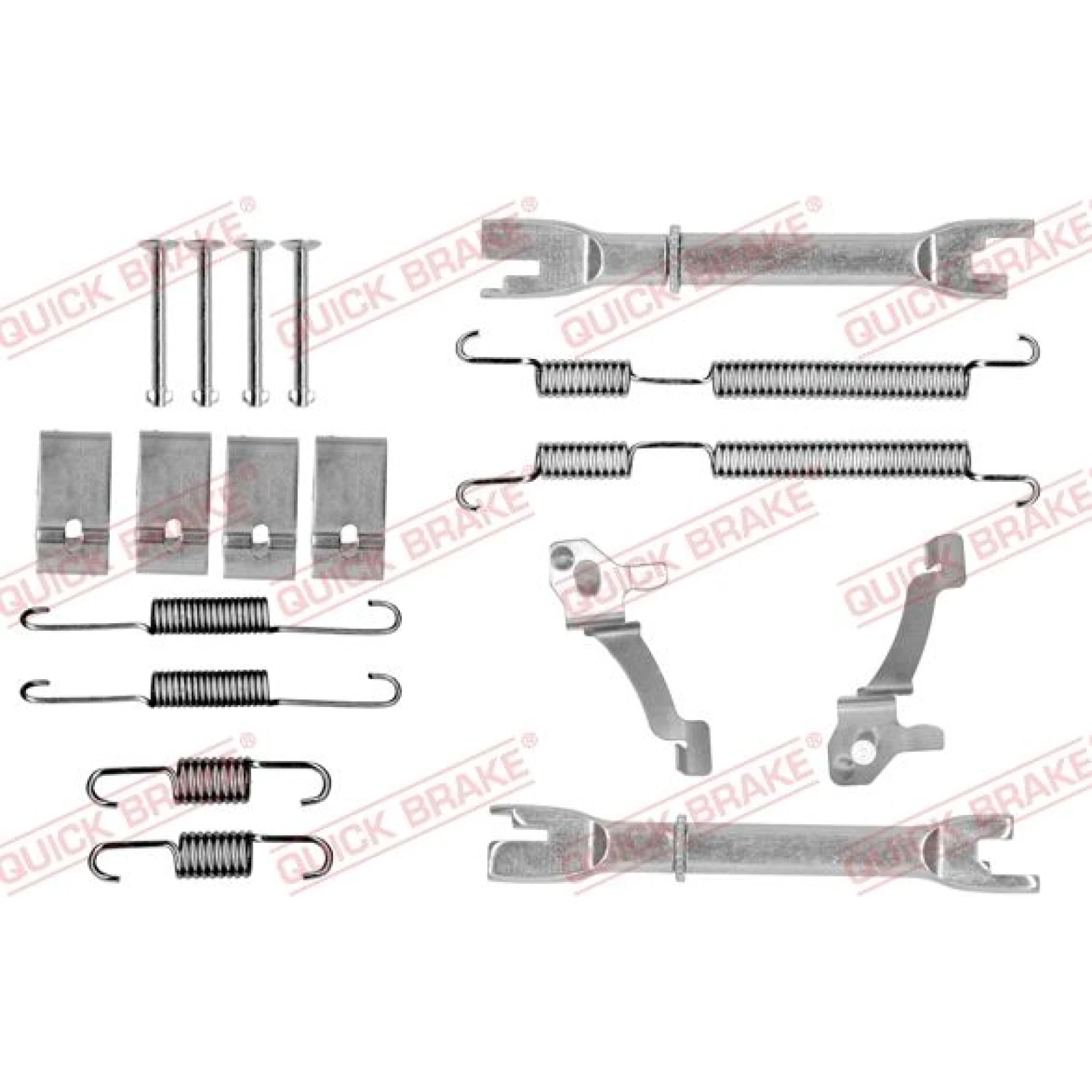 QUICK BRAKE Zubehörsatz, Bremsbacken 105-0017S