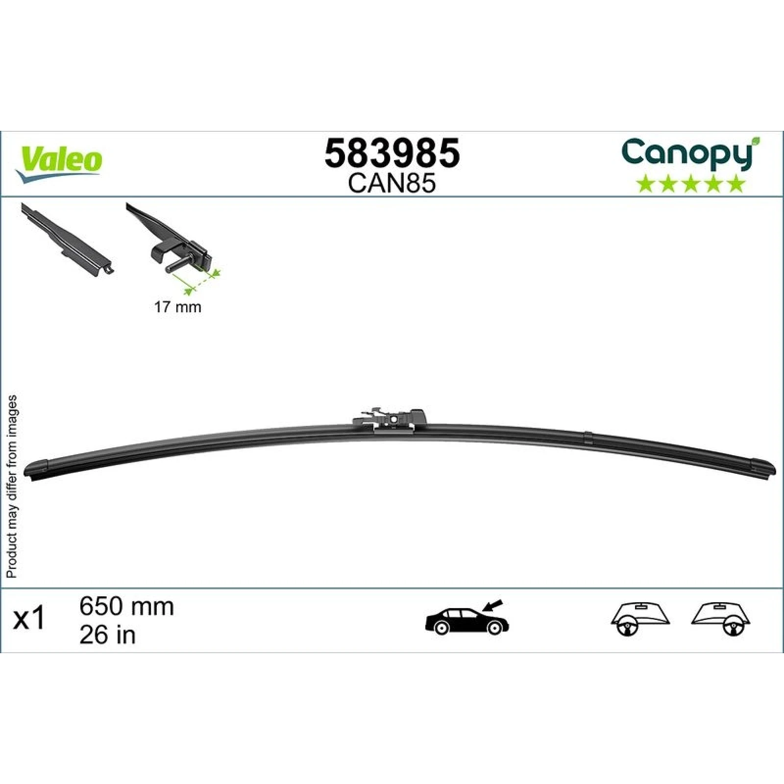 VALEO Scheibenwischer 583985