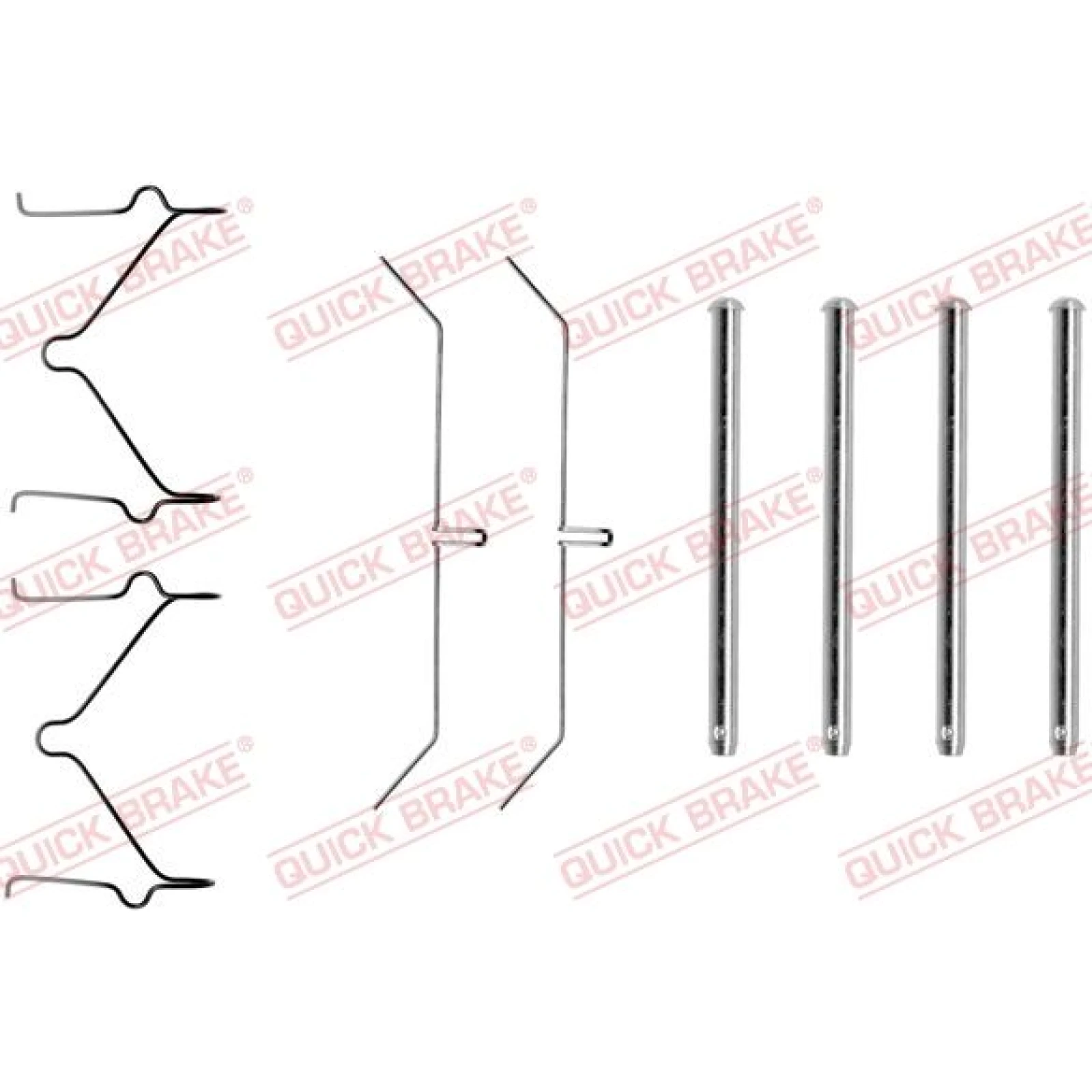 Quick Brake Montagesatz für Bremsbeläge 109-1129