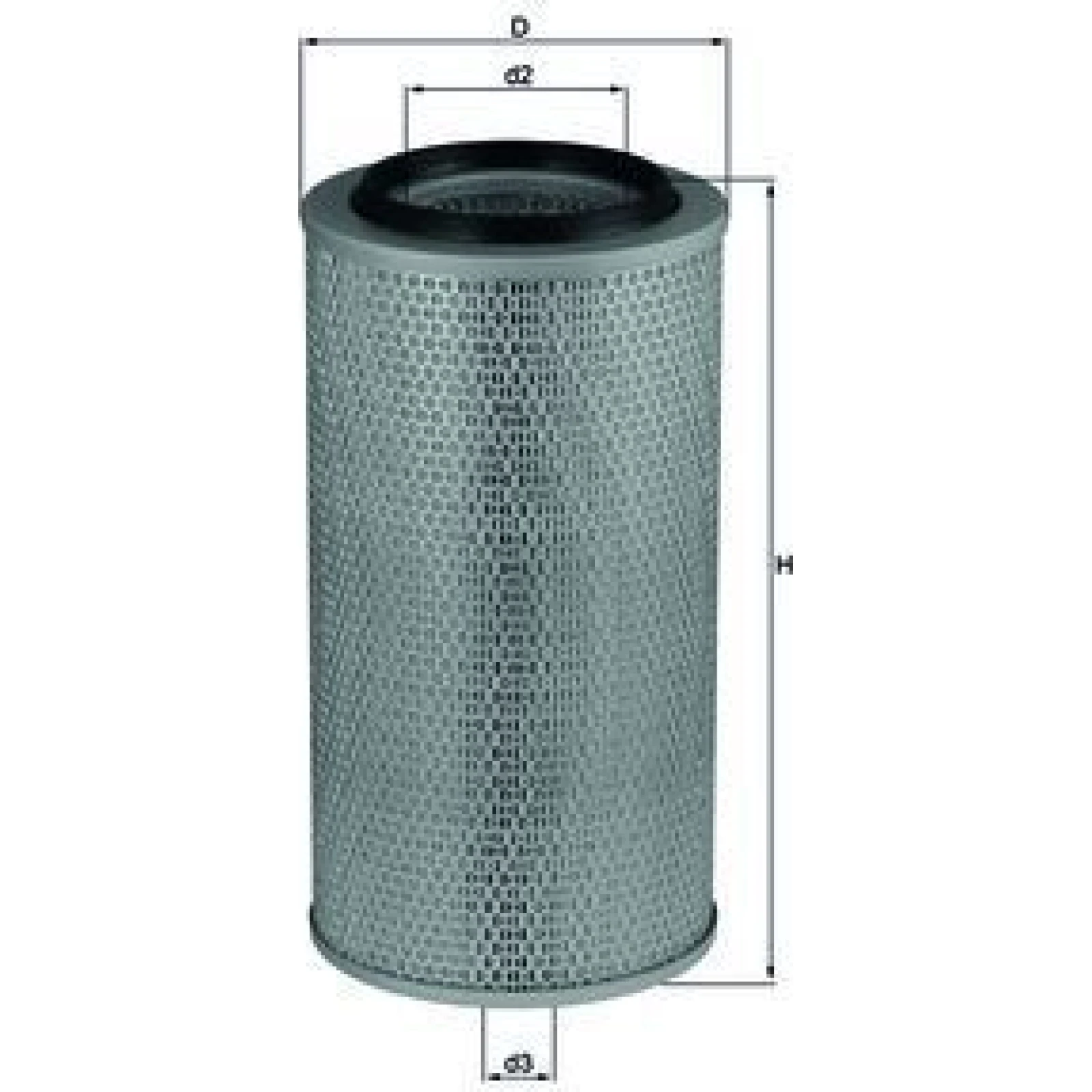 MAHLE Luftfilter LX 265