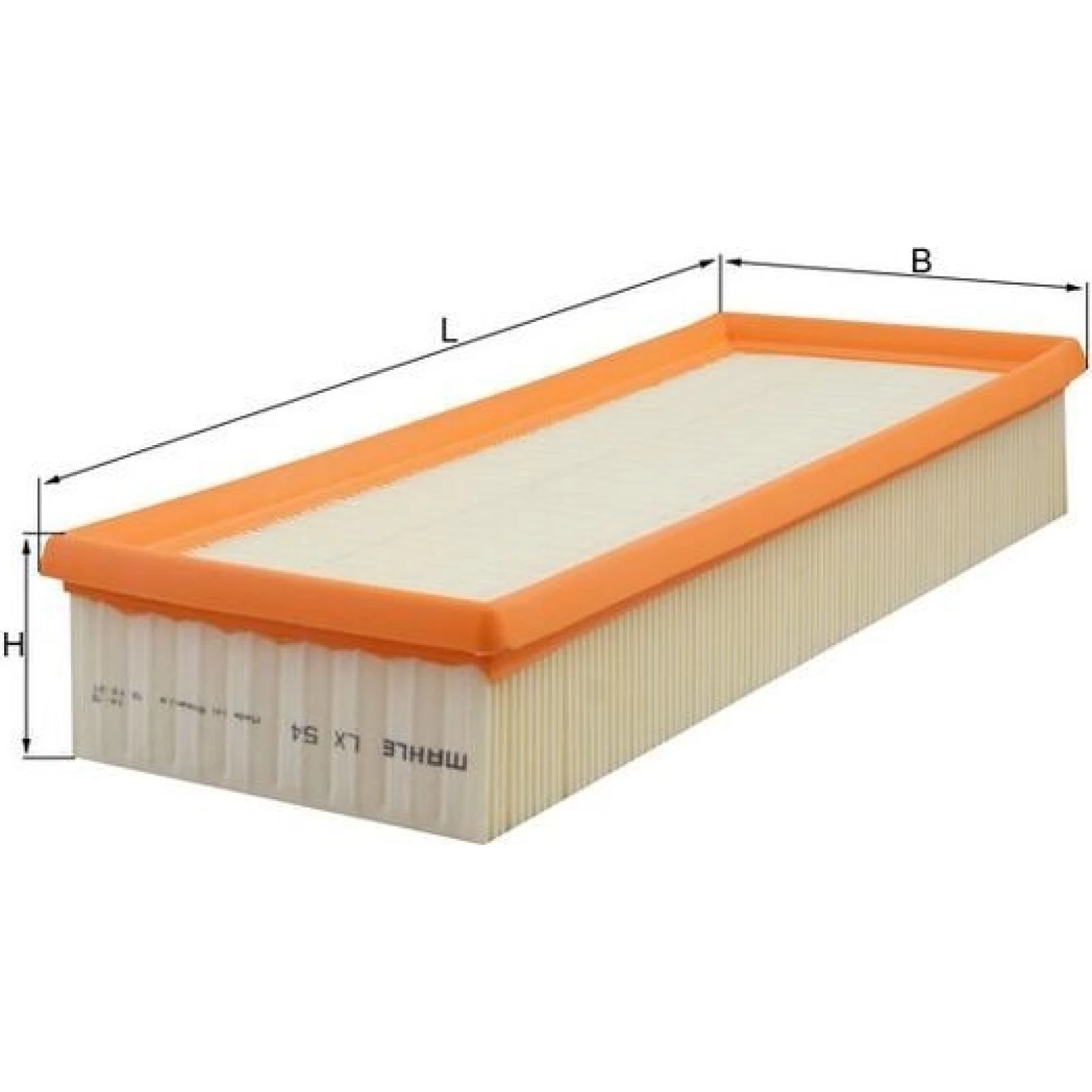 MAHLE Luftfilter LX 54