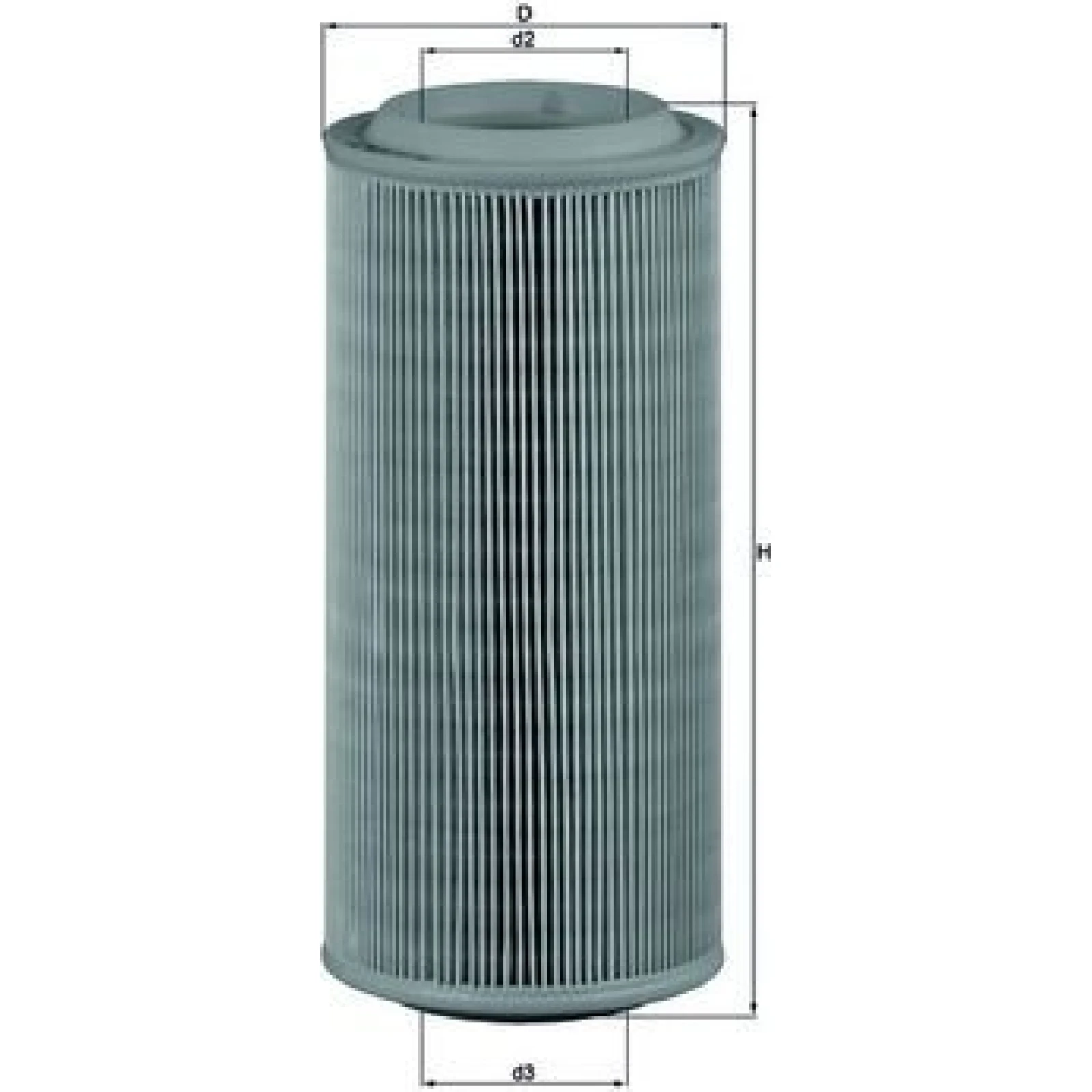 MAHLE Luftfilter LX 685
