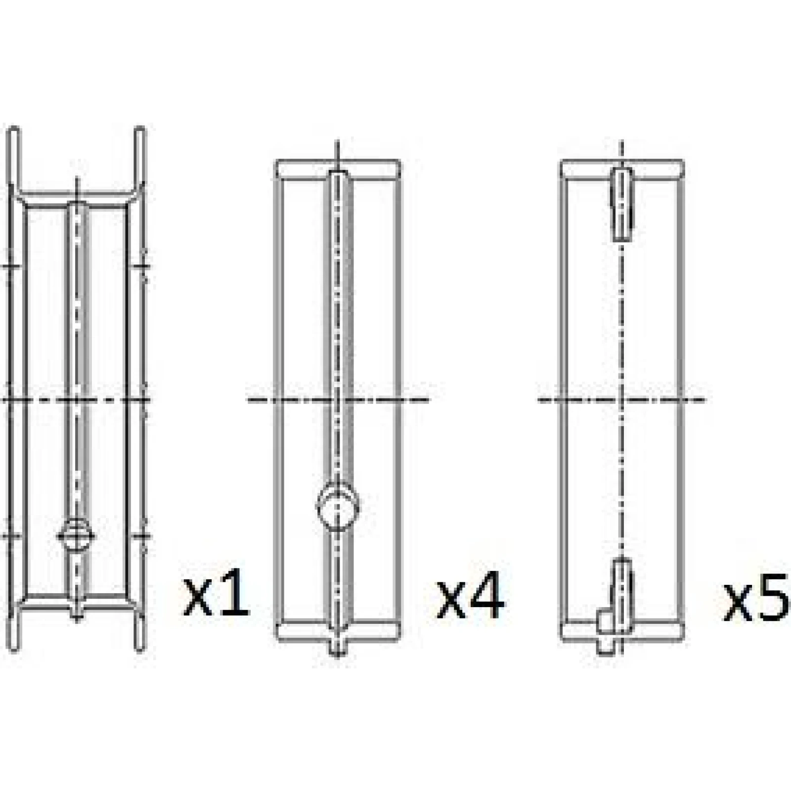 FAI AutoParts Kurbelwellenlager BM1049-STD