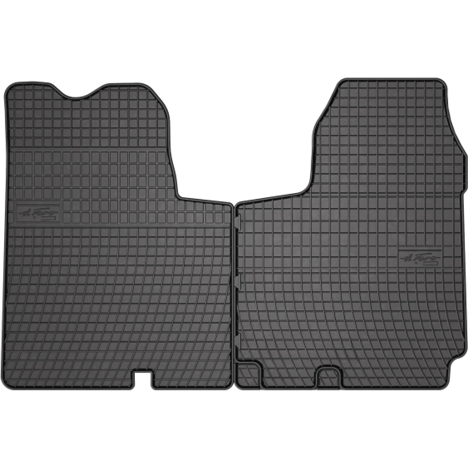 Passgenaue Kofferraummatte Gummimatten Opel Vivaro 2001-/Renault Trafic 2001-/Nissan Primastar 2006 D00694