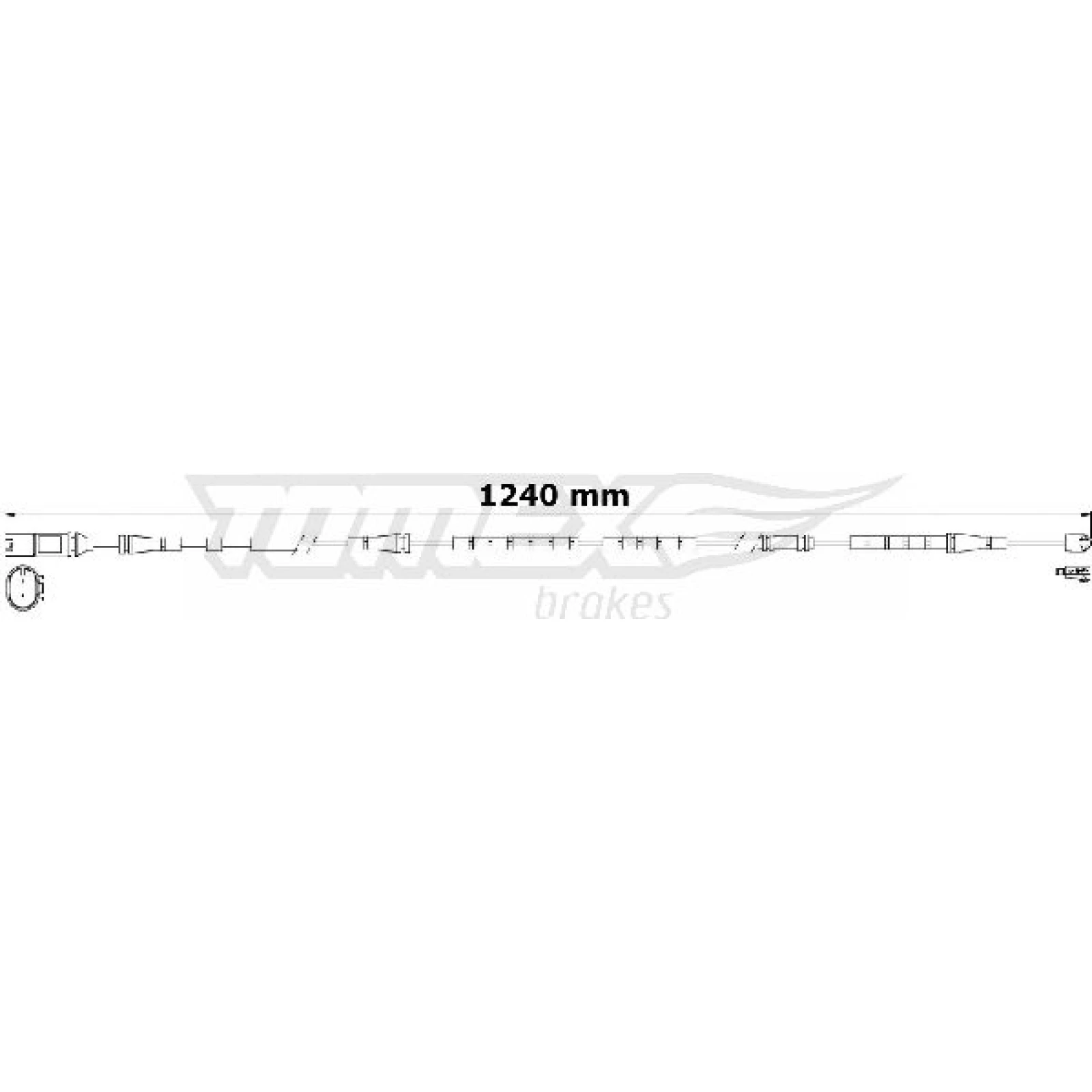 TOMEX brakes Warnkontakt, Bremsbelagverschleiß TX 31-23