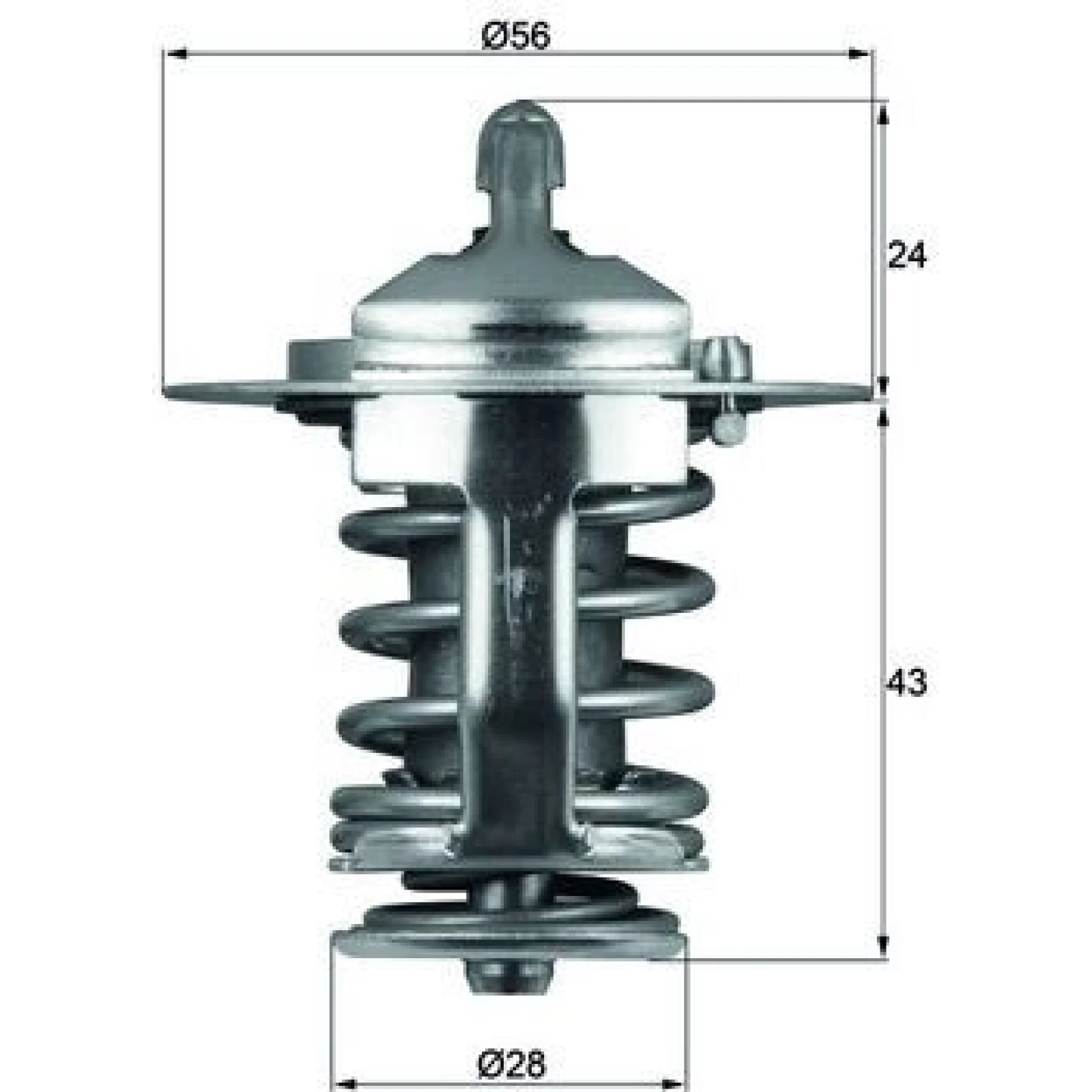 Thermostateinsatz TX 70 82
