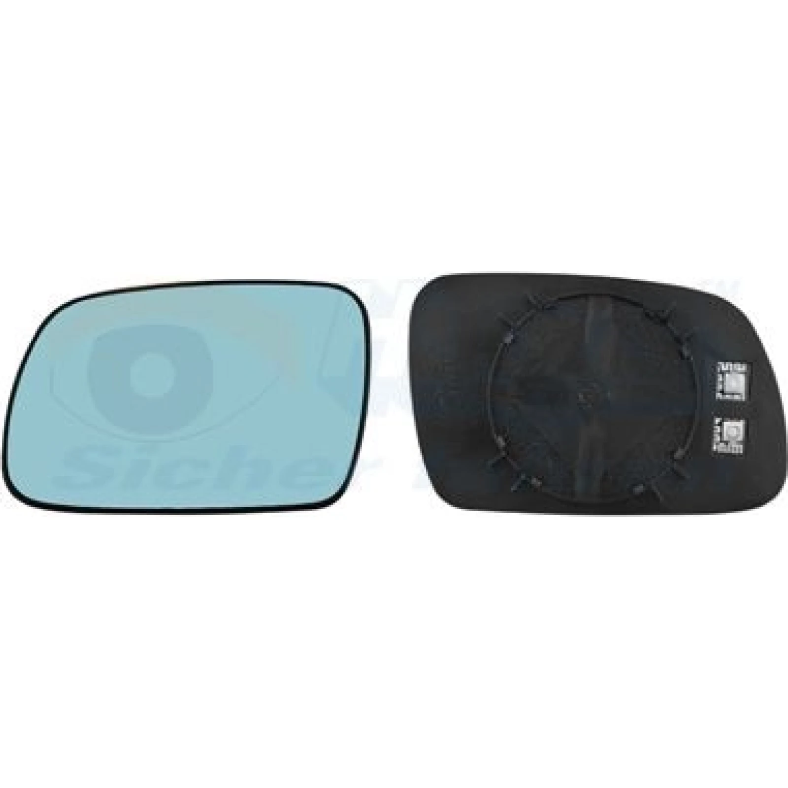 VAN WEZEL Spiegelglas, Außenspiegel 4060837