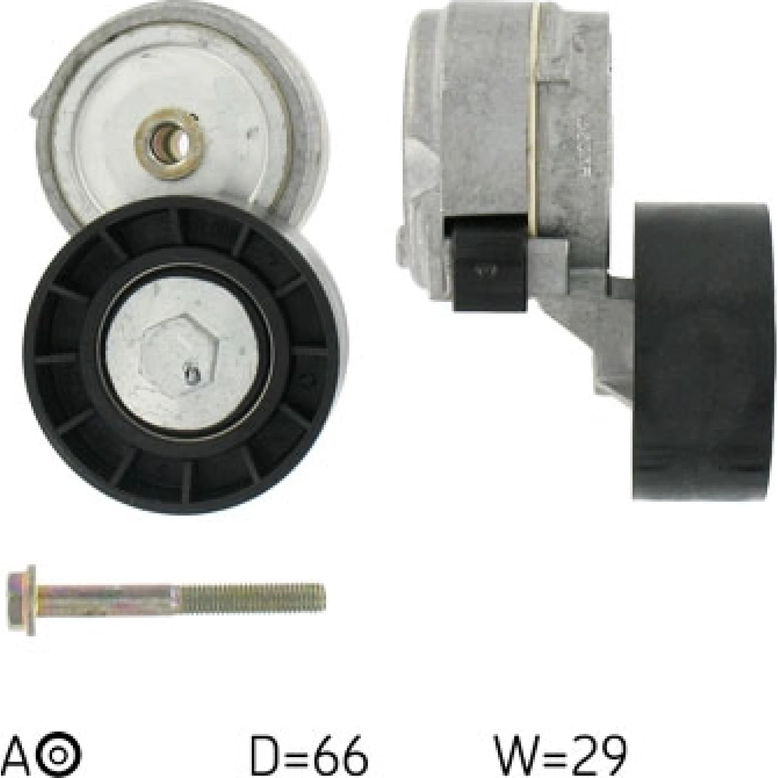 SKF Keilrippenriemen-Spannrolle VKM 32027