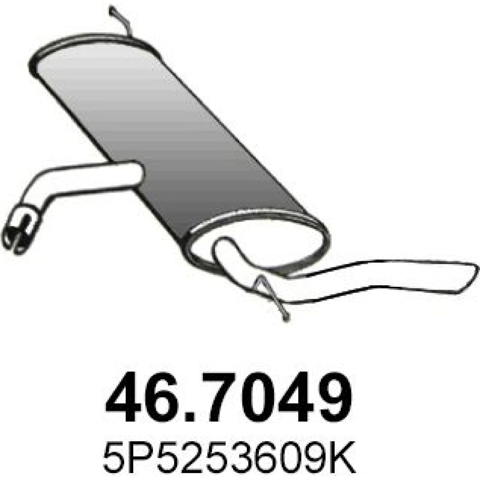 Auspuff-Endtopf 46.7049