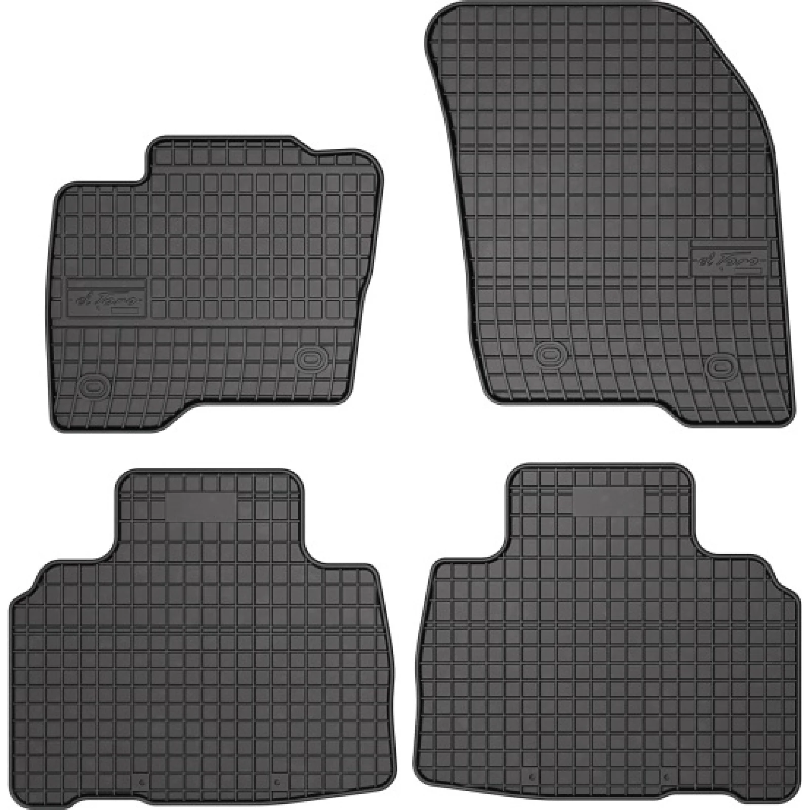 Passgenaue Kofferraummatte Gummimatten Ford Edge 2016 547488