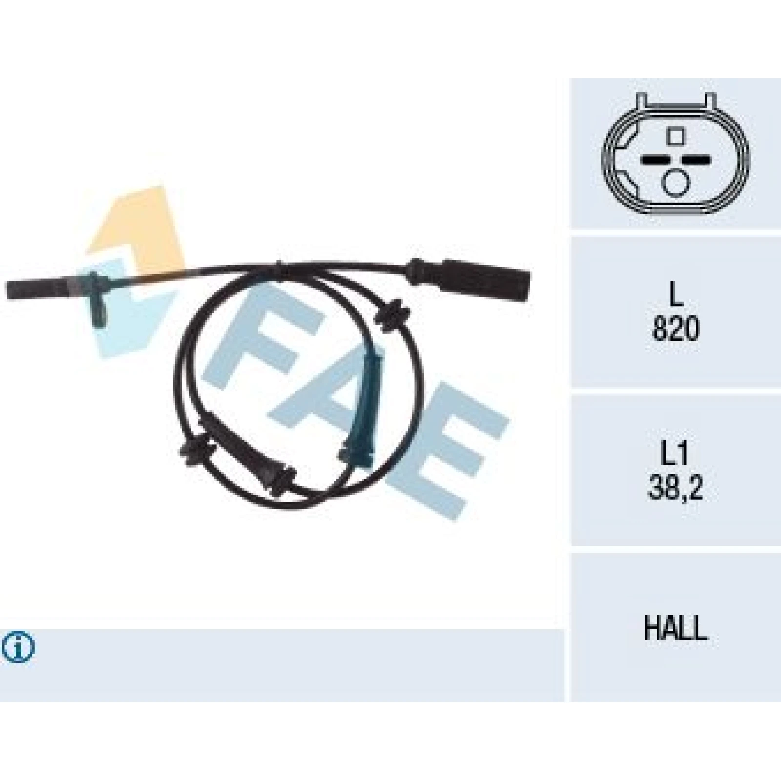 FAE Sensor, Raddrehzahl 78049