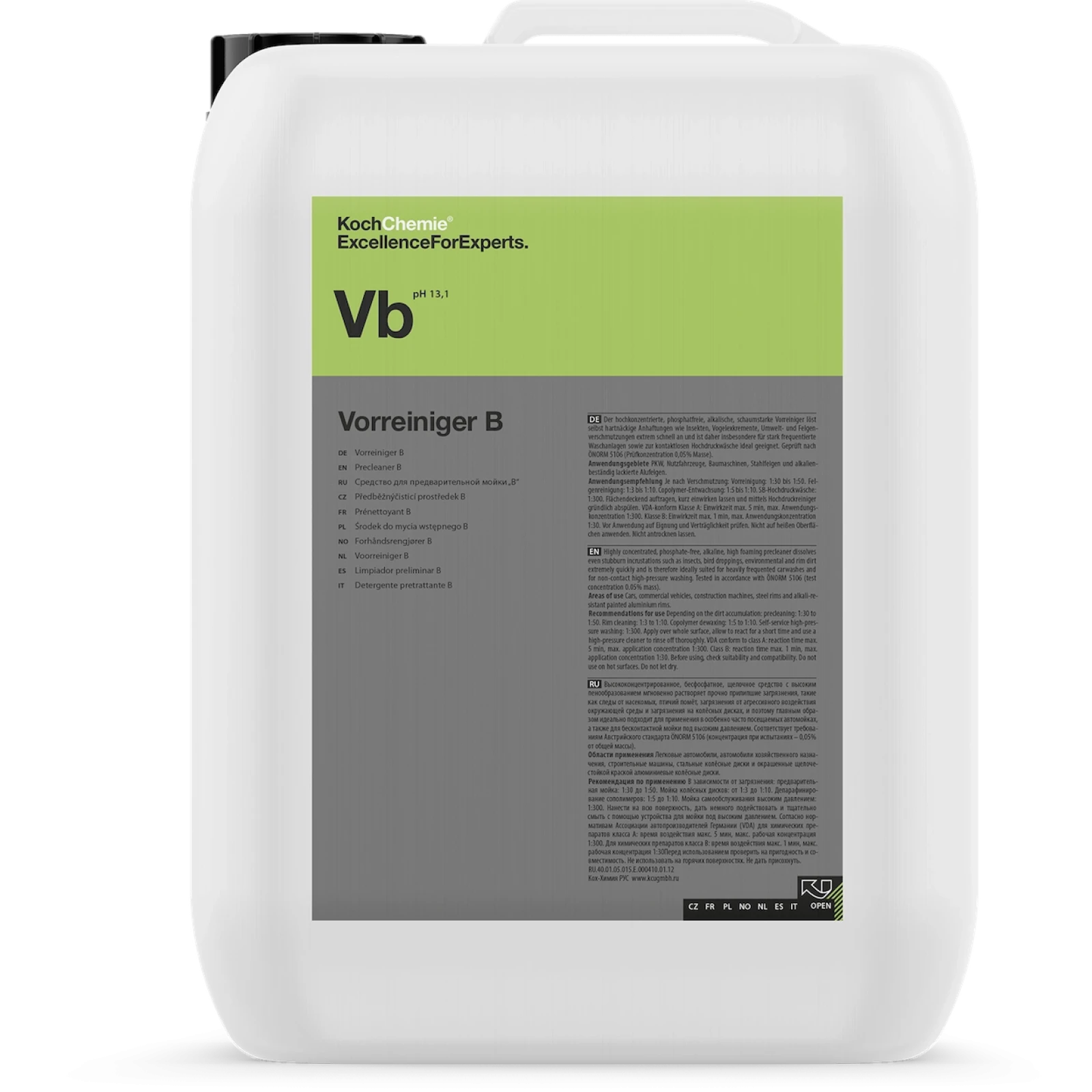Koch Chemie Vorreiniger B 22kg 211022