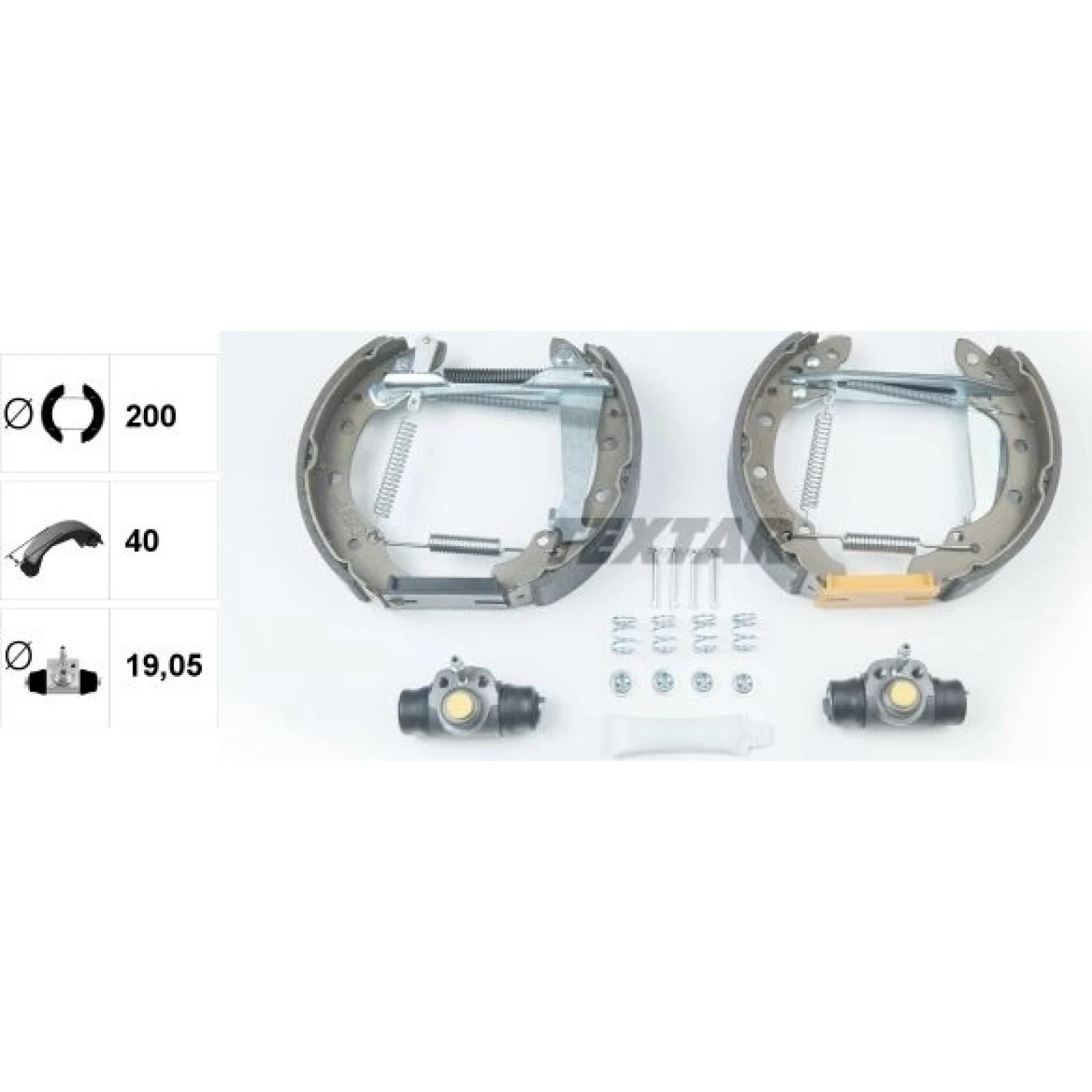 SATZ BREMSBACKEN VW PASSAT/GOLF/VENTO 93 84018301