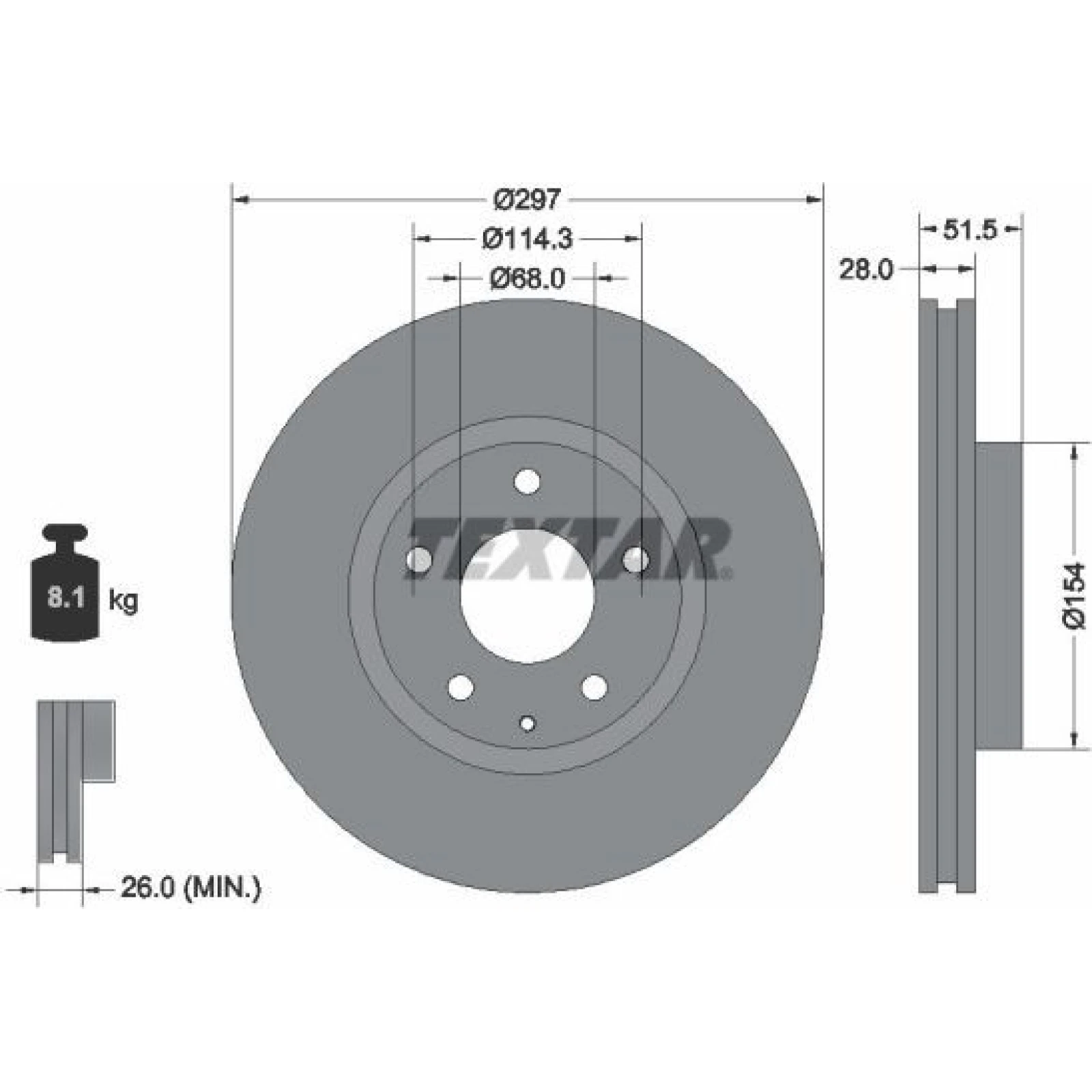 Bremsscheibe 92257405
