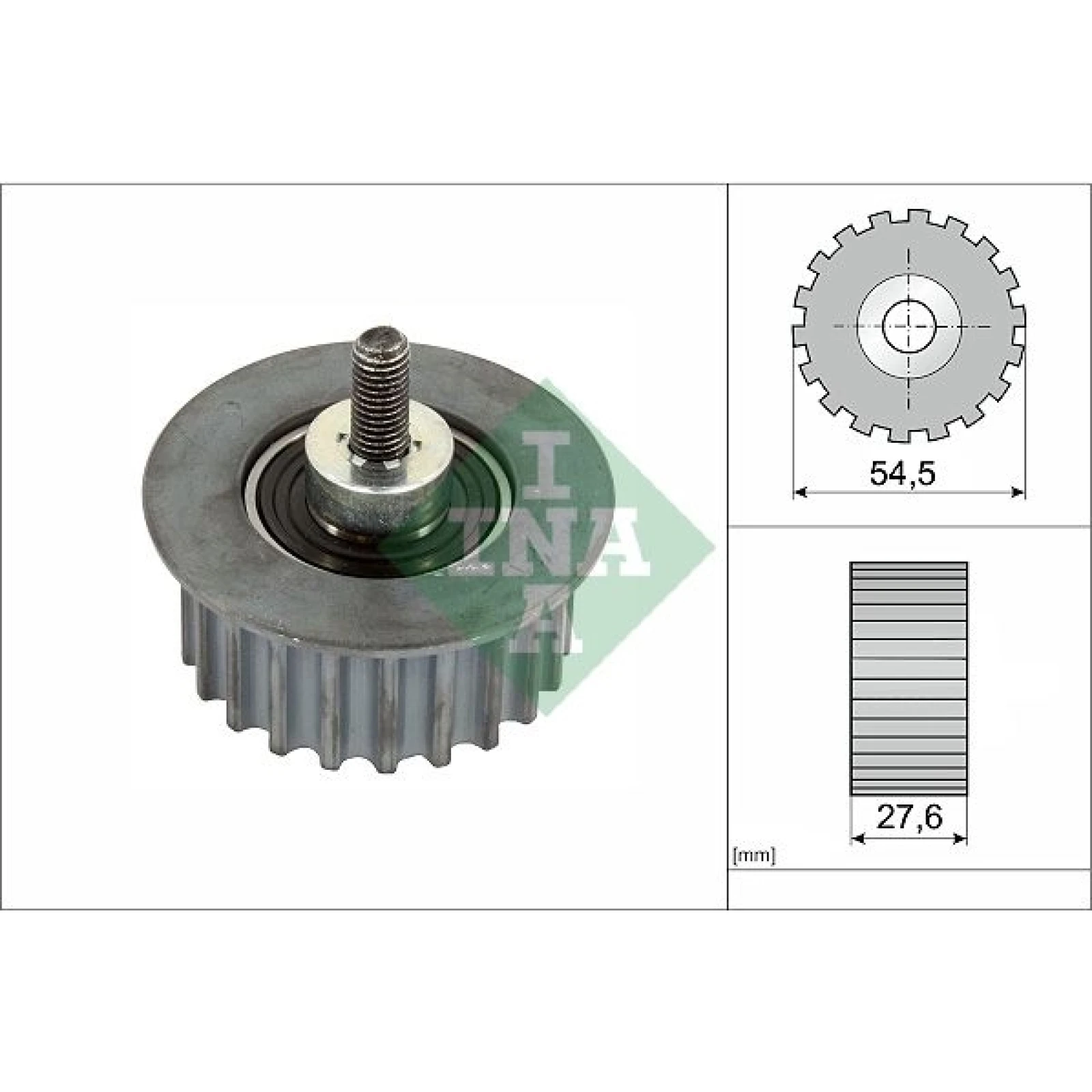 Umlenk-/Führungsrolle, Zahnriemen 532 0998 10