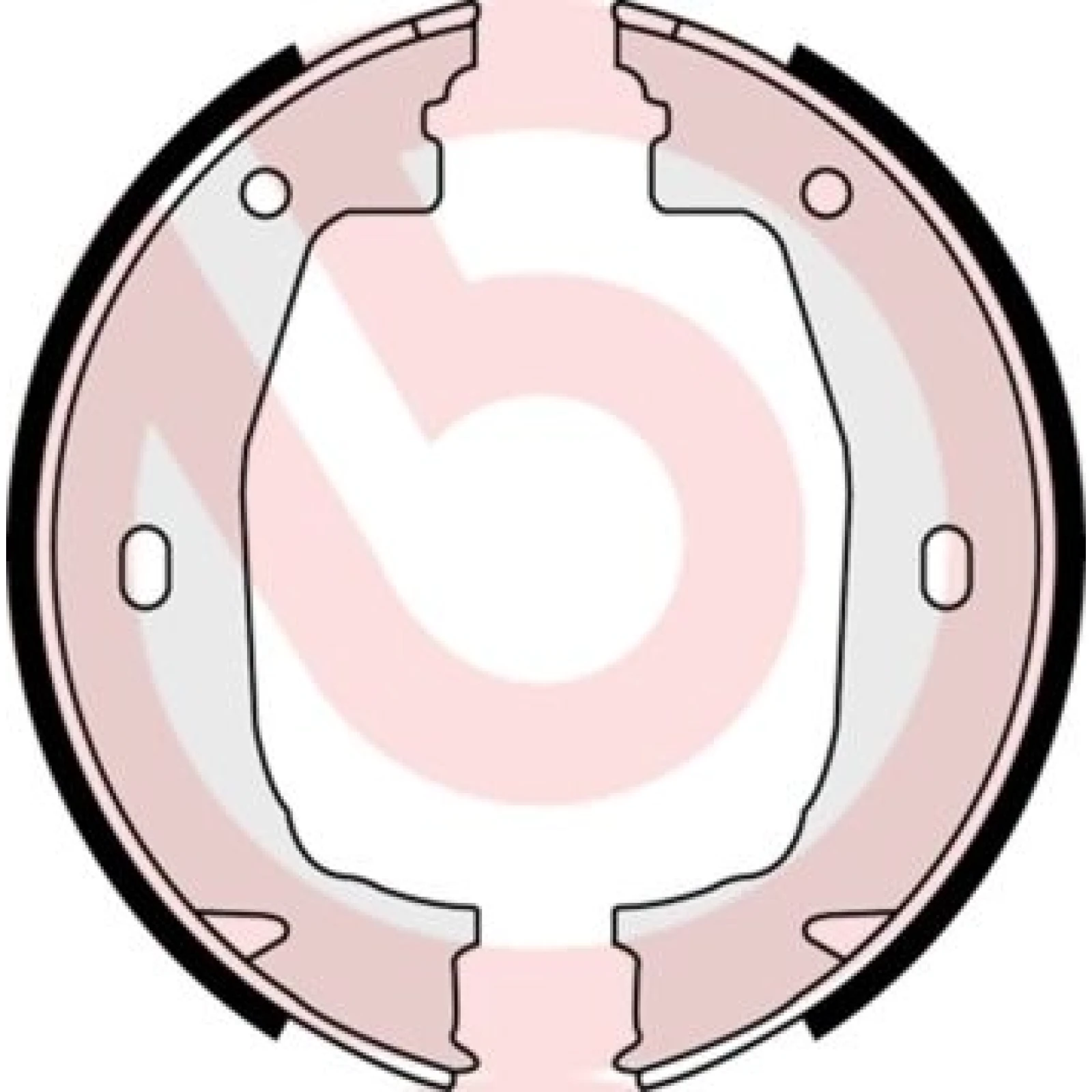 Bremsbackensatz HA S 06 510