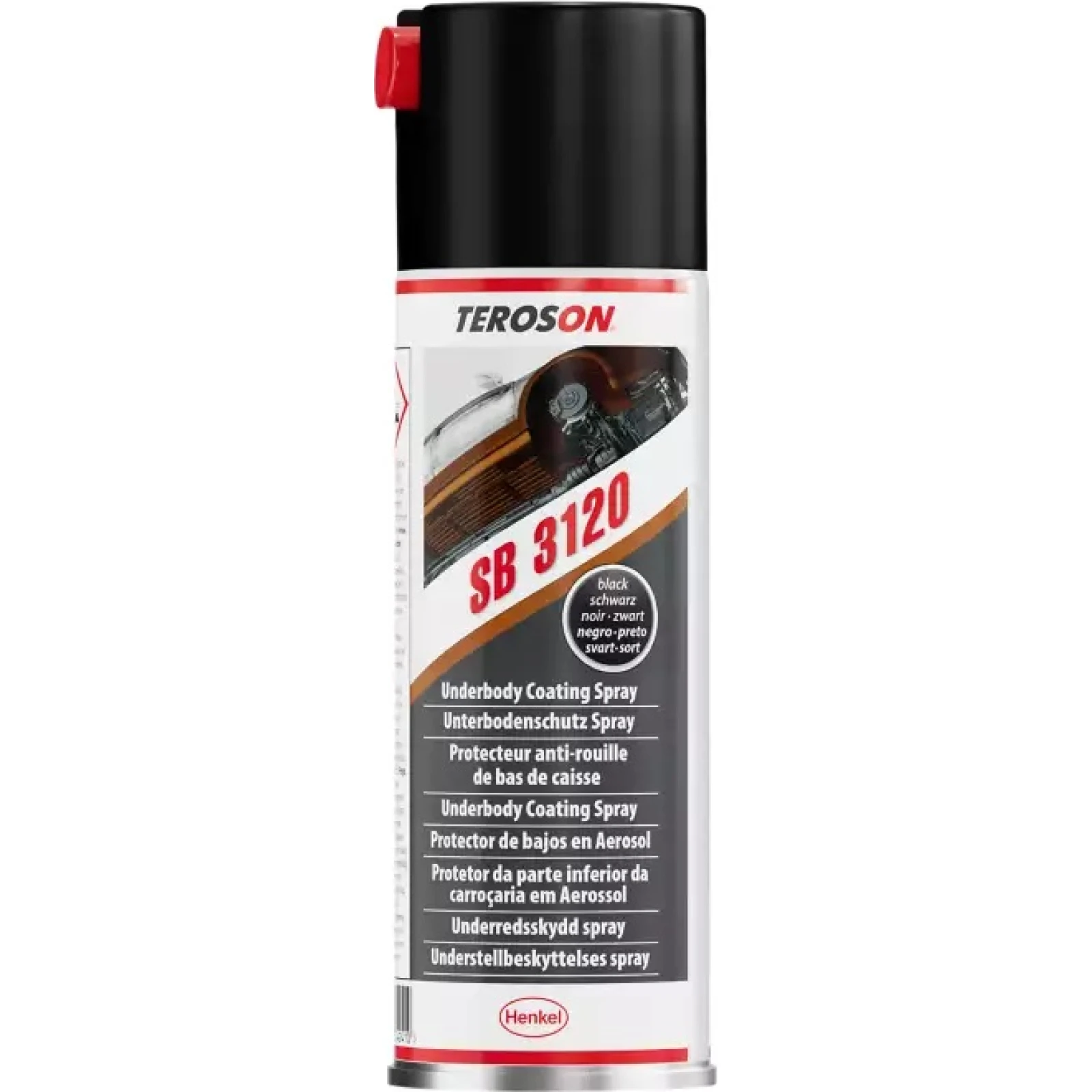 2840636 TEROSON SB 3120 Unterbodenschutz-Spray schwarz 500 ml – 2840636