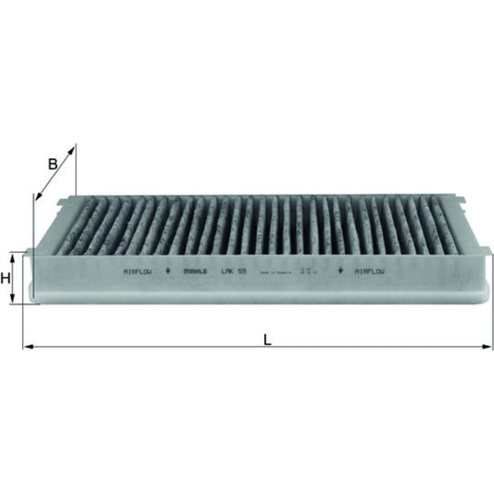 MAHLE Filter, Innenraumluft LAK 59