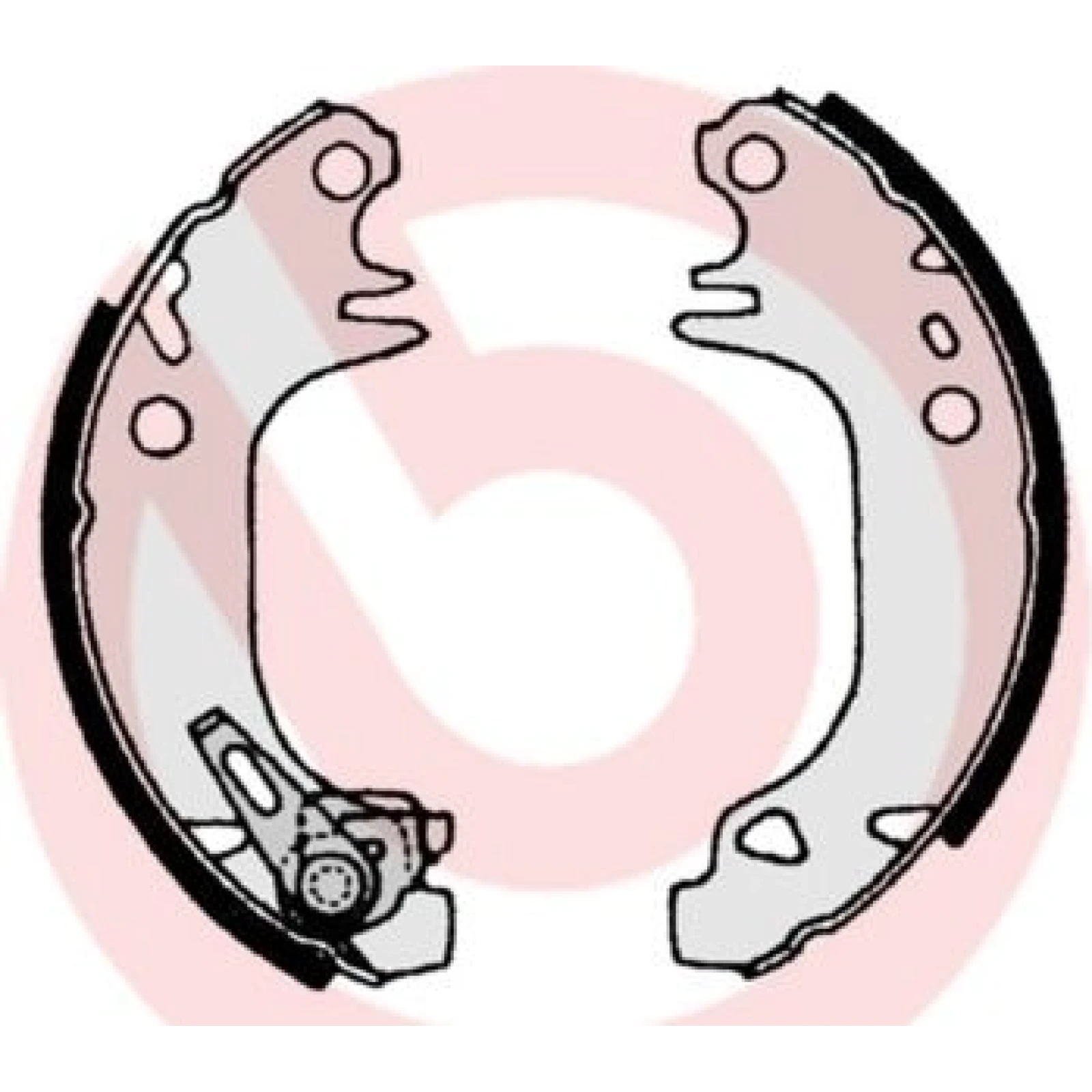 Bremsbackensatz HA S 61 513