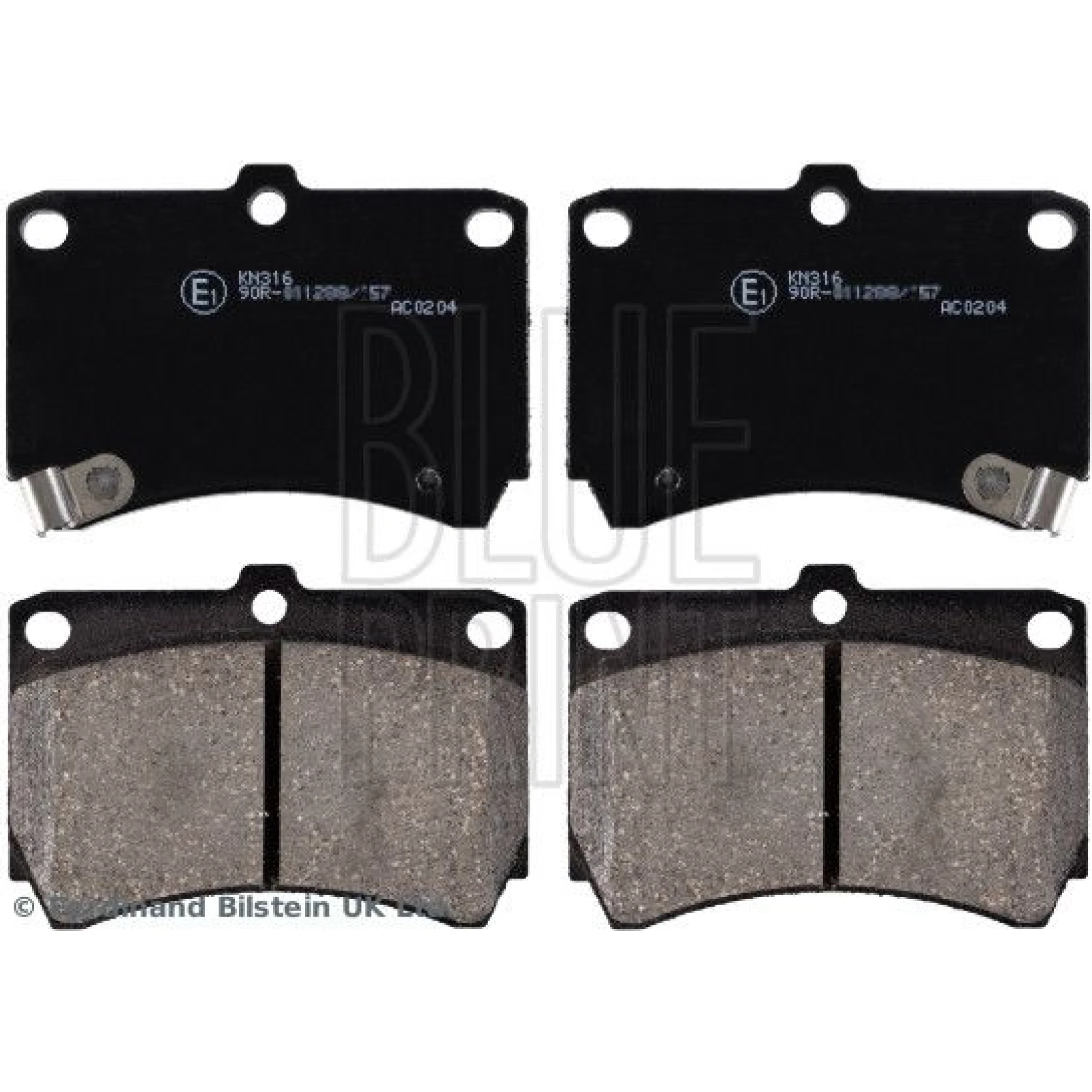Bremsbelagsatz Mazda P. 121/323/Demio 1.3-1.616V/1.7 D 86-03 ADM54249