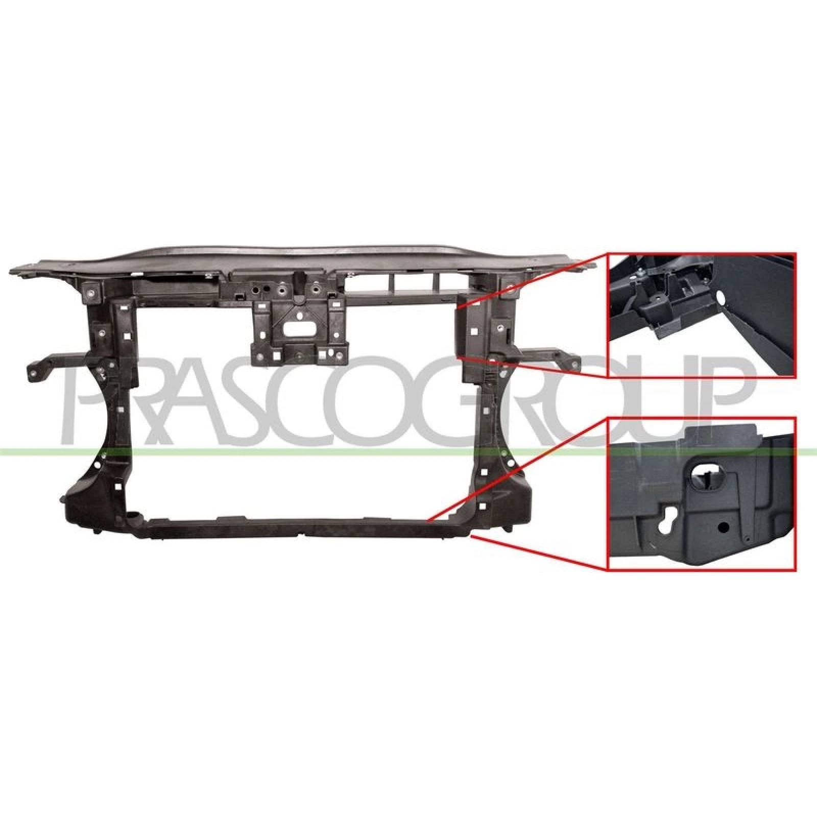 Prasco Frontblech PVC komplett Diesel 4-ZYL PQ VG0553220