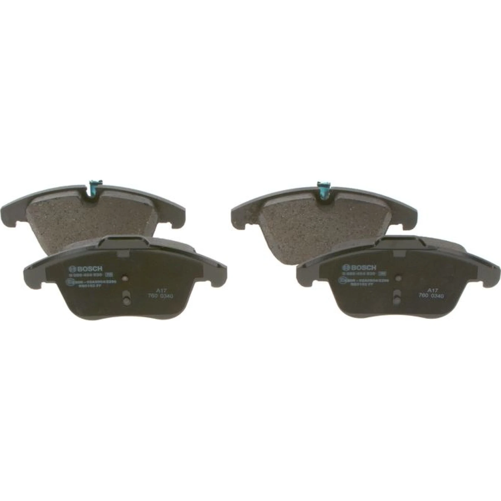 Bosch Bremsbelagsatz Vorderachse 0 986 494 830
