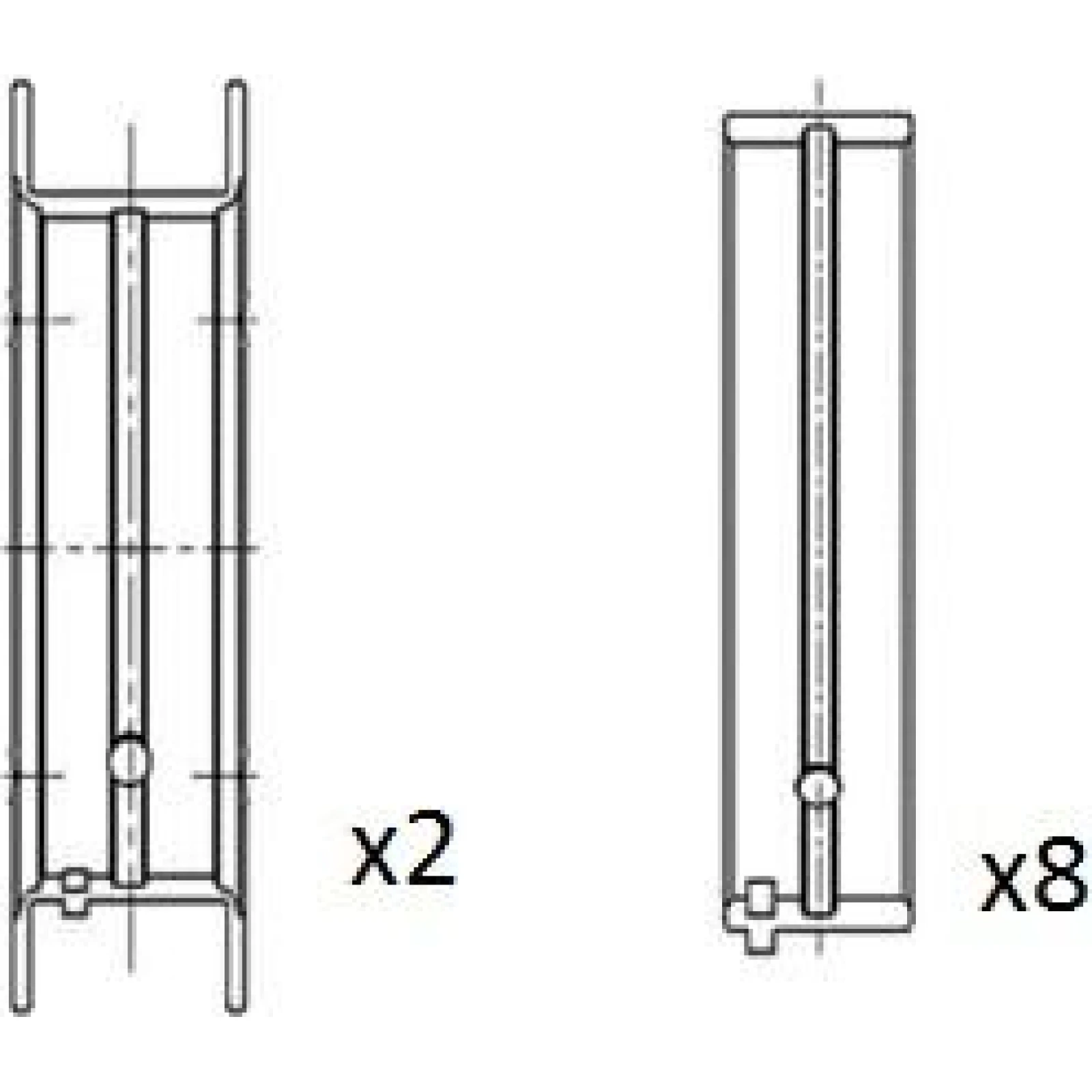 FAI AutoParts Kurbelwellenlager BM1065-STD