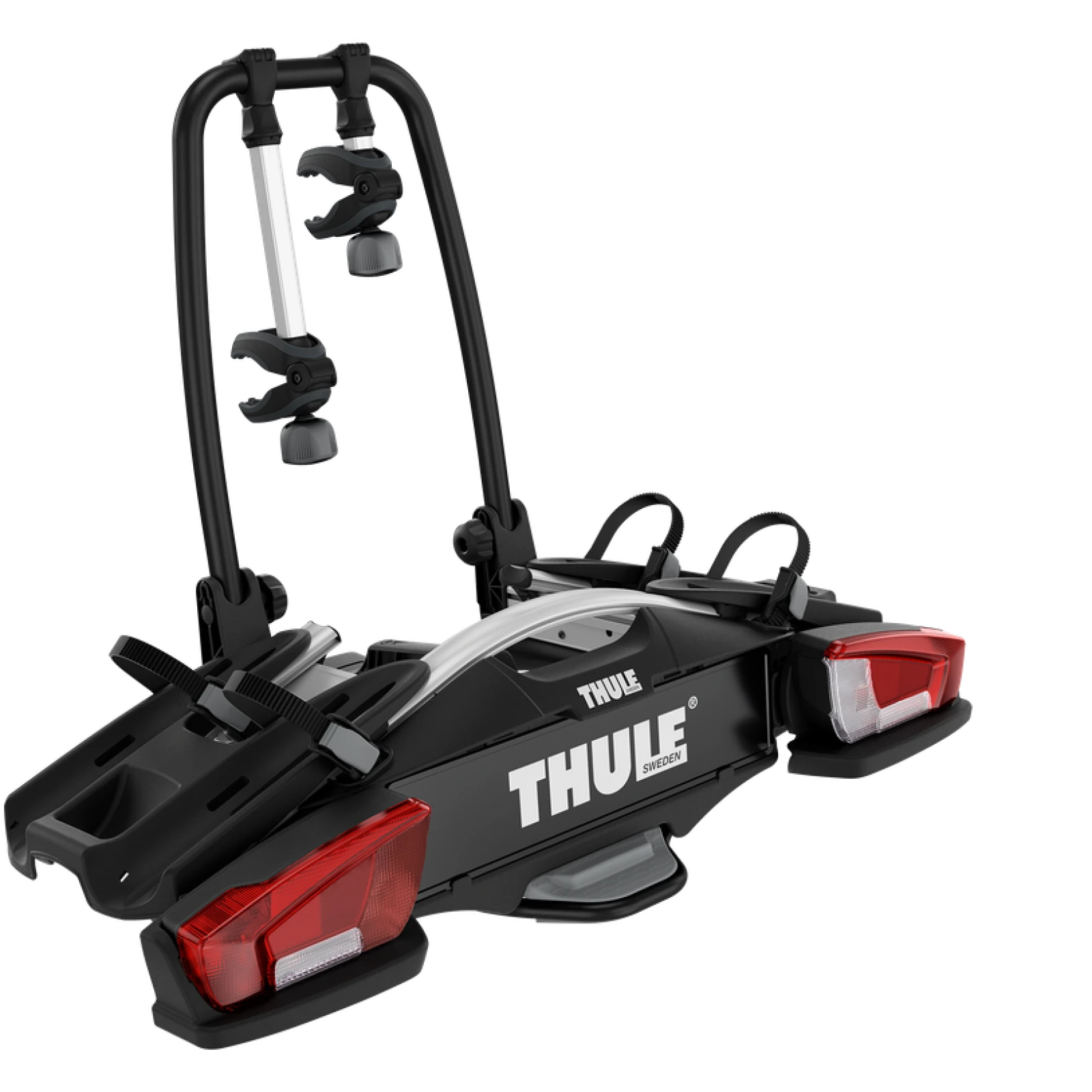 Thule VeloCompact Fahrradträger für 2 Fahrräder, Anhängerkupplung, 13-polig 924003
