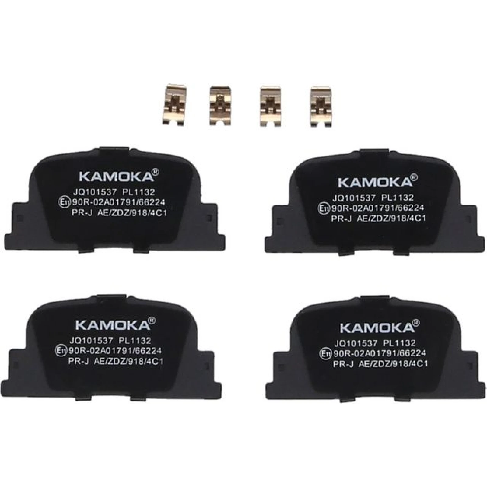 KAMOKA Bremsbelagsatz, Scheibenbremse JQ101537
