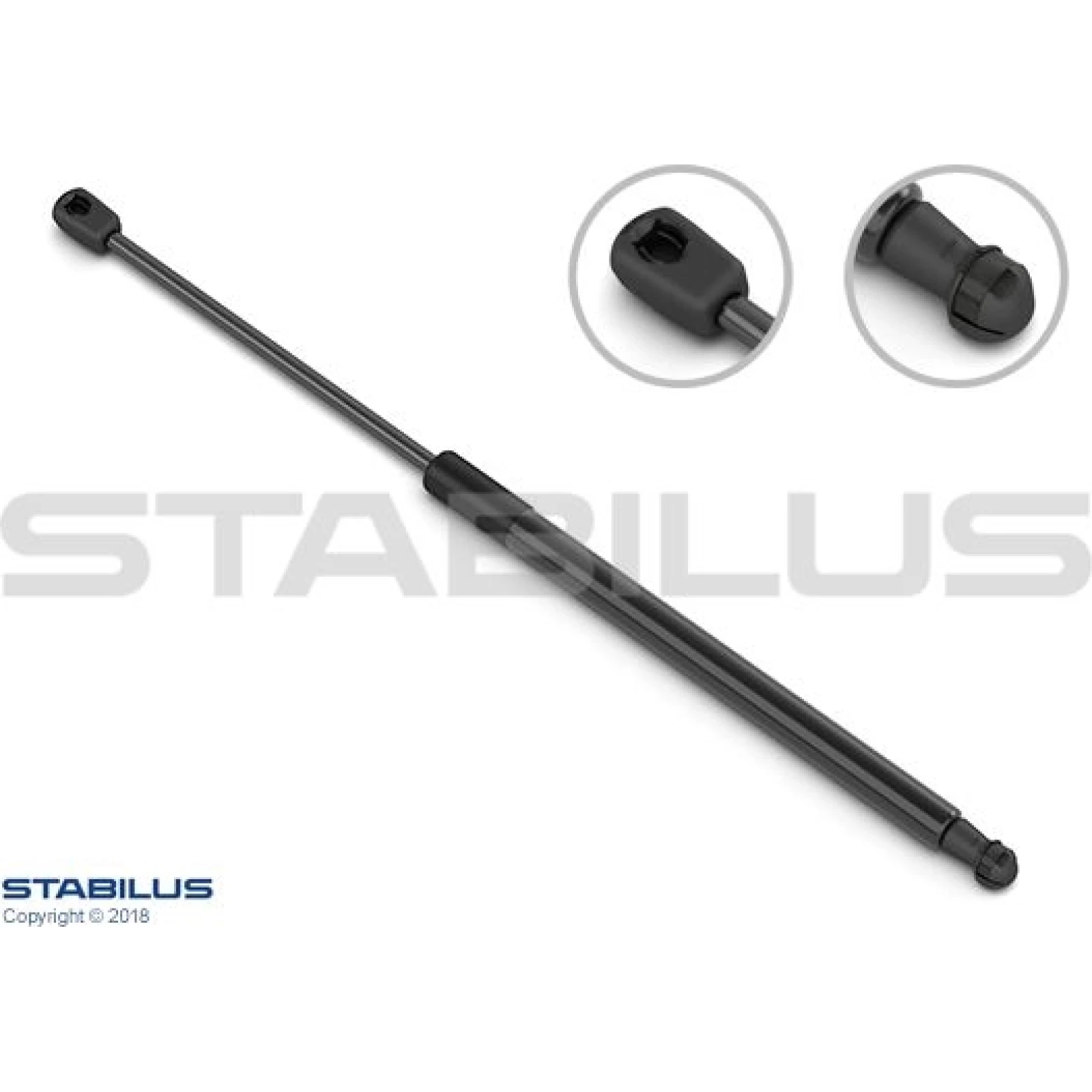 Gasfeder, Hinten L 473 510N 32724