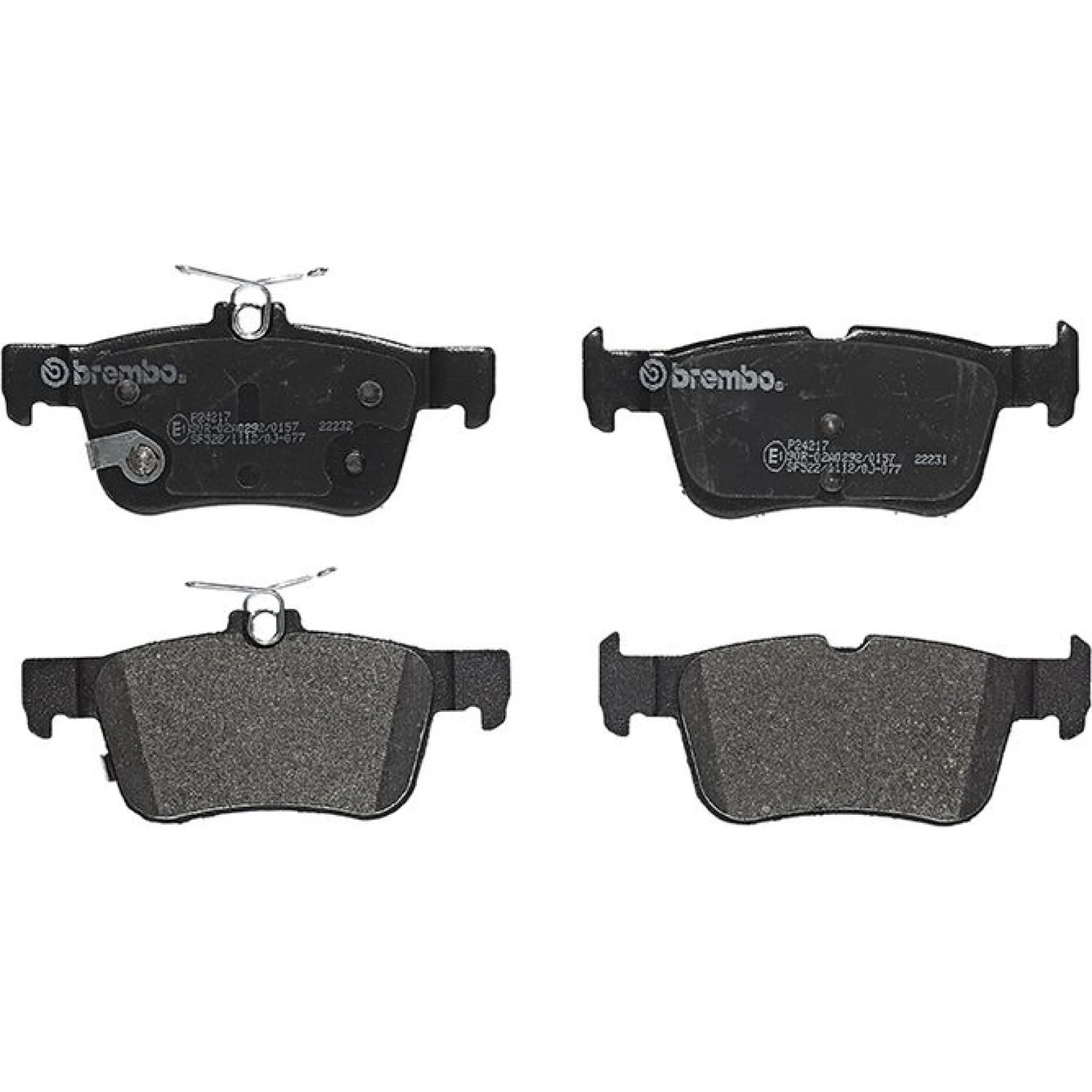 BREMBO Bremsklötze HA P 24 217
