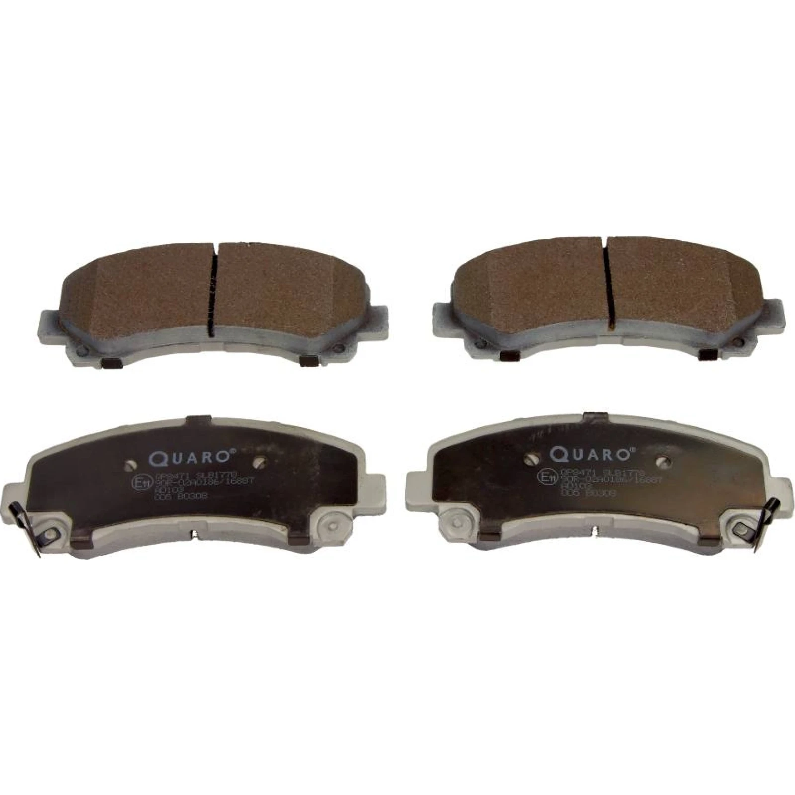 Bremsbelagsatz Isuzu P. D-Max 08 QP8471