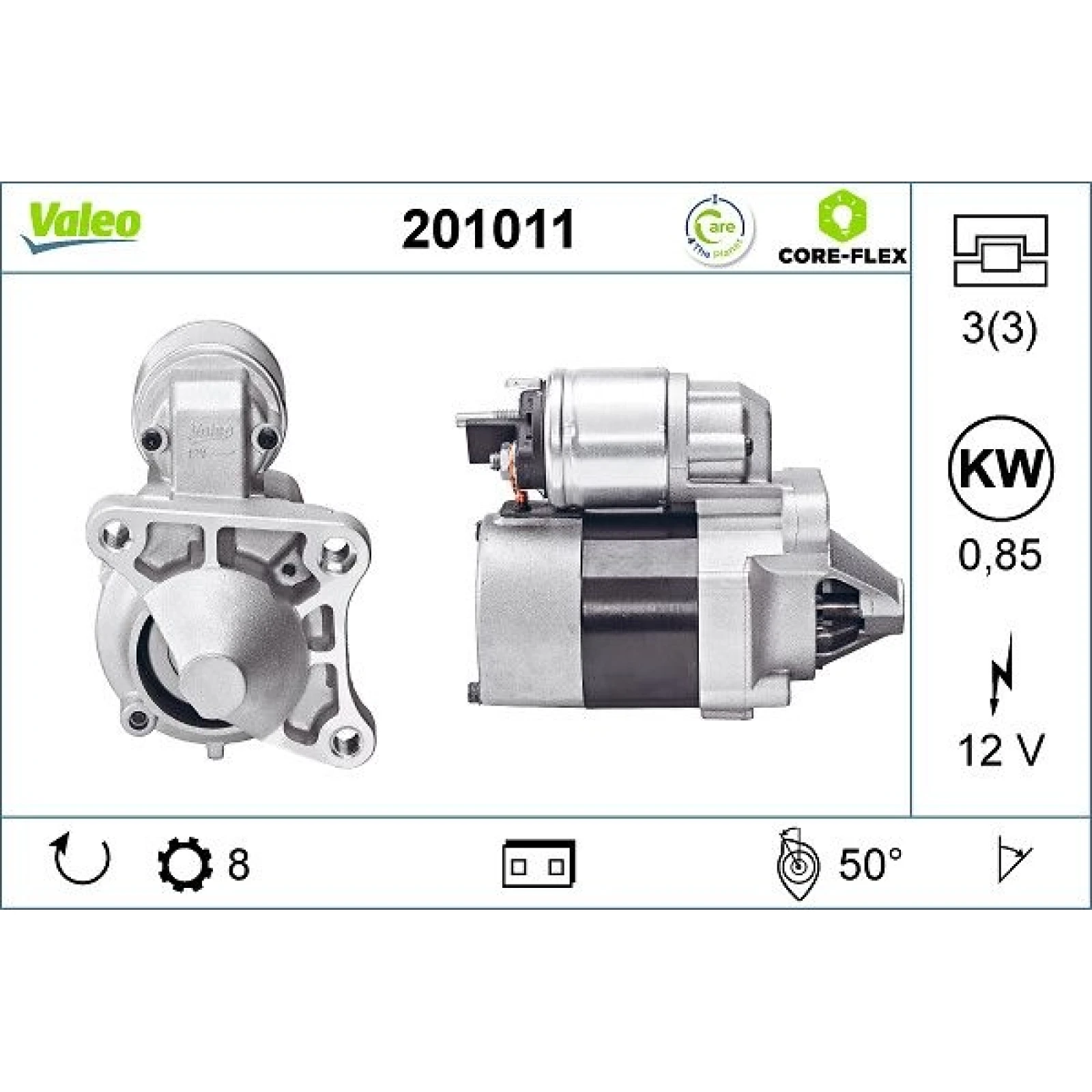 Valeo Anlasser 201011