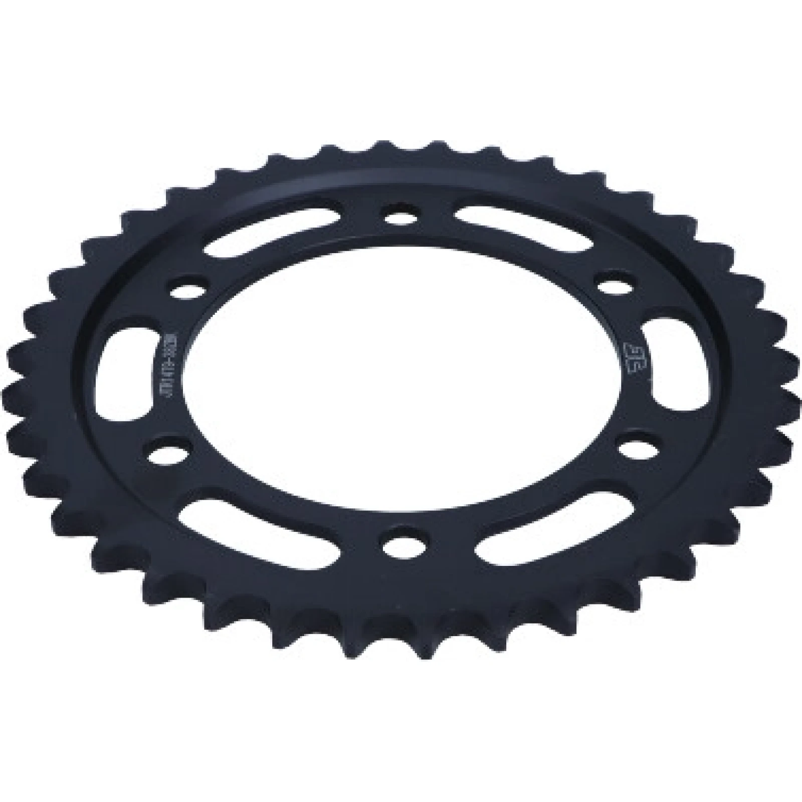 Kettenrad Schwarz Verzinkter Stahl JTR1479.38ZBK