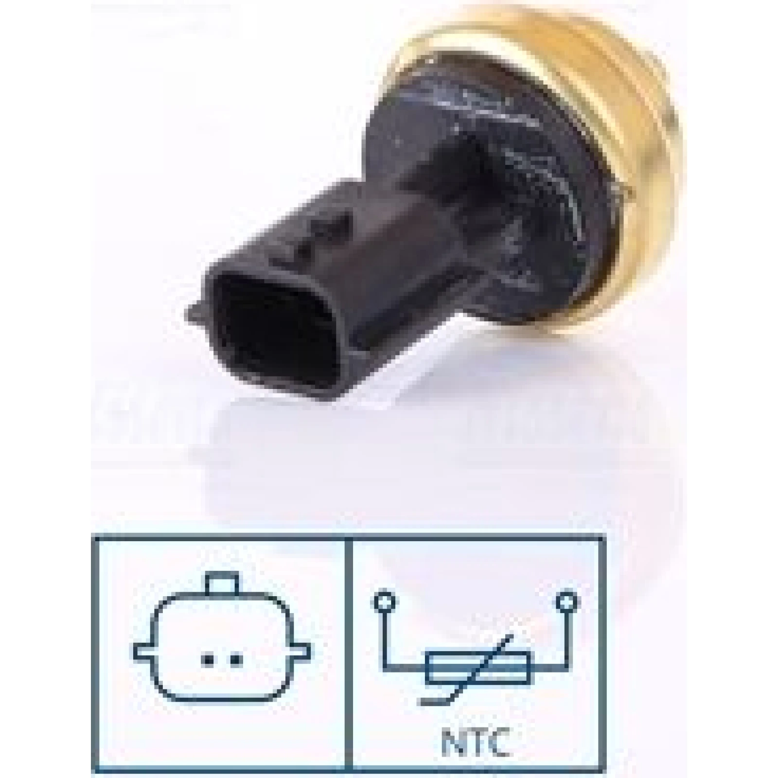 NISSENS Sensor, Kühlmitteltemperatur 207006