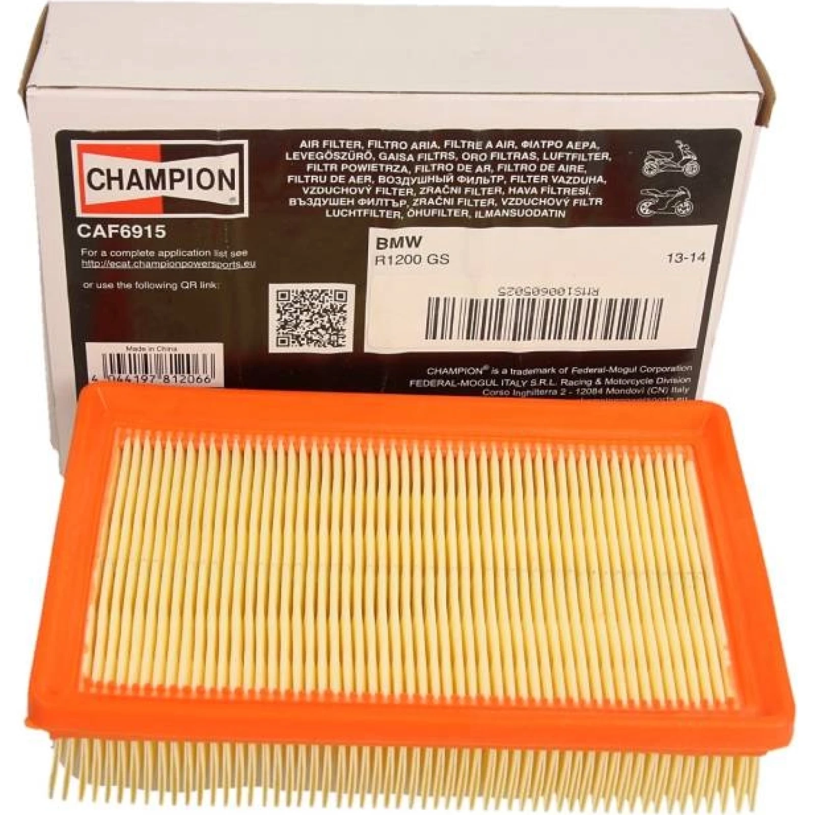 Luftfilter Moto. Bmw R1200 Gs 13/14 100605025