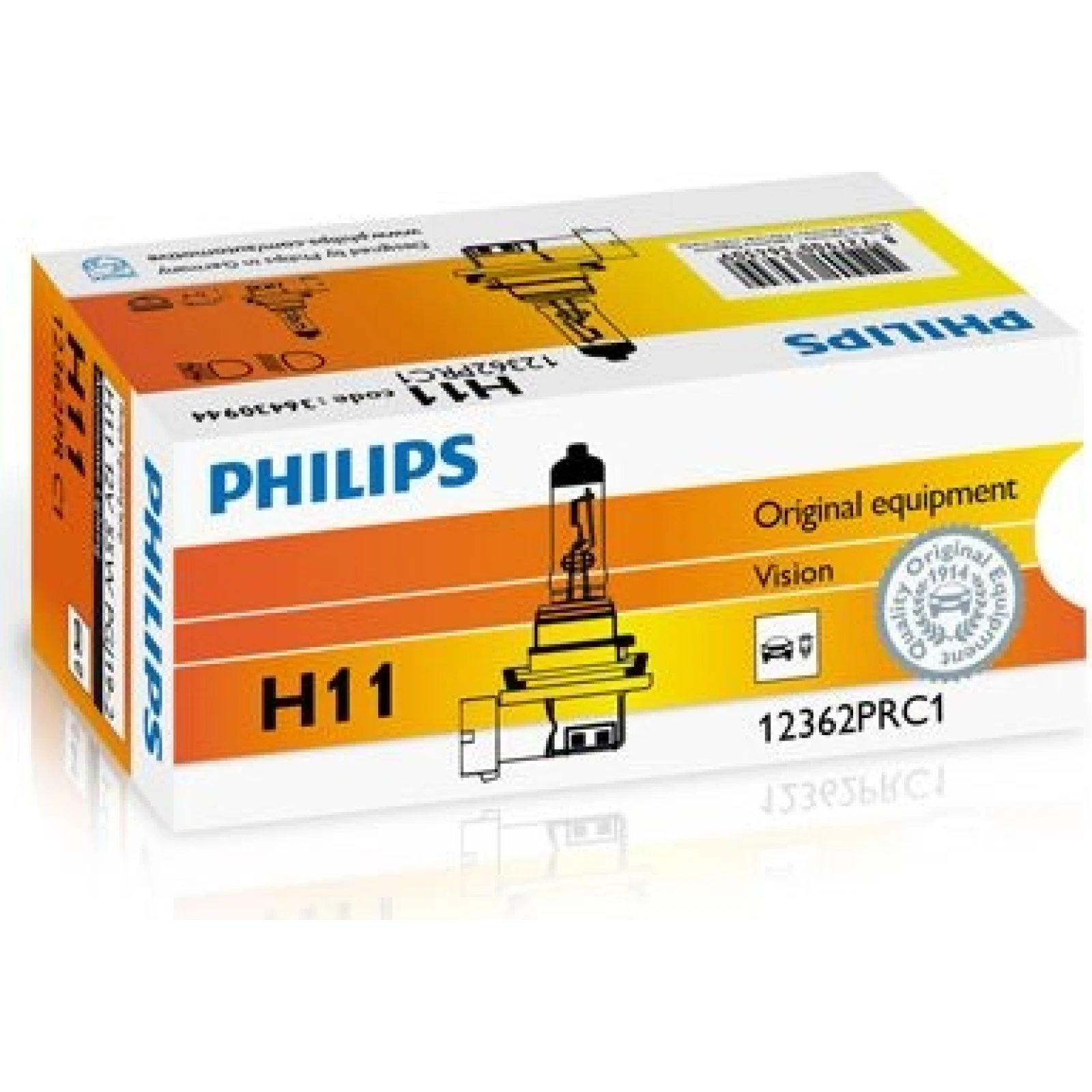 H11 Vision 12V, 55W, PGJ19-2 12362PRC1