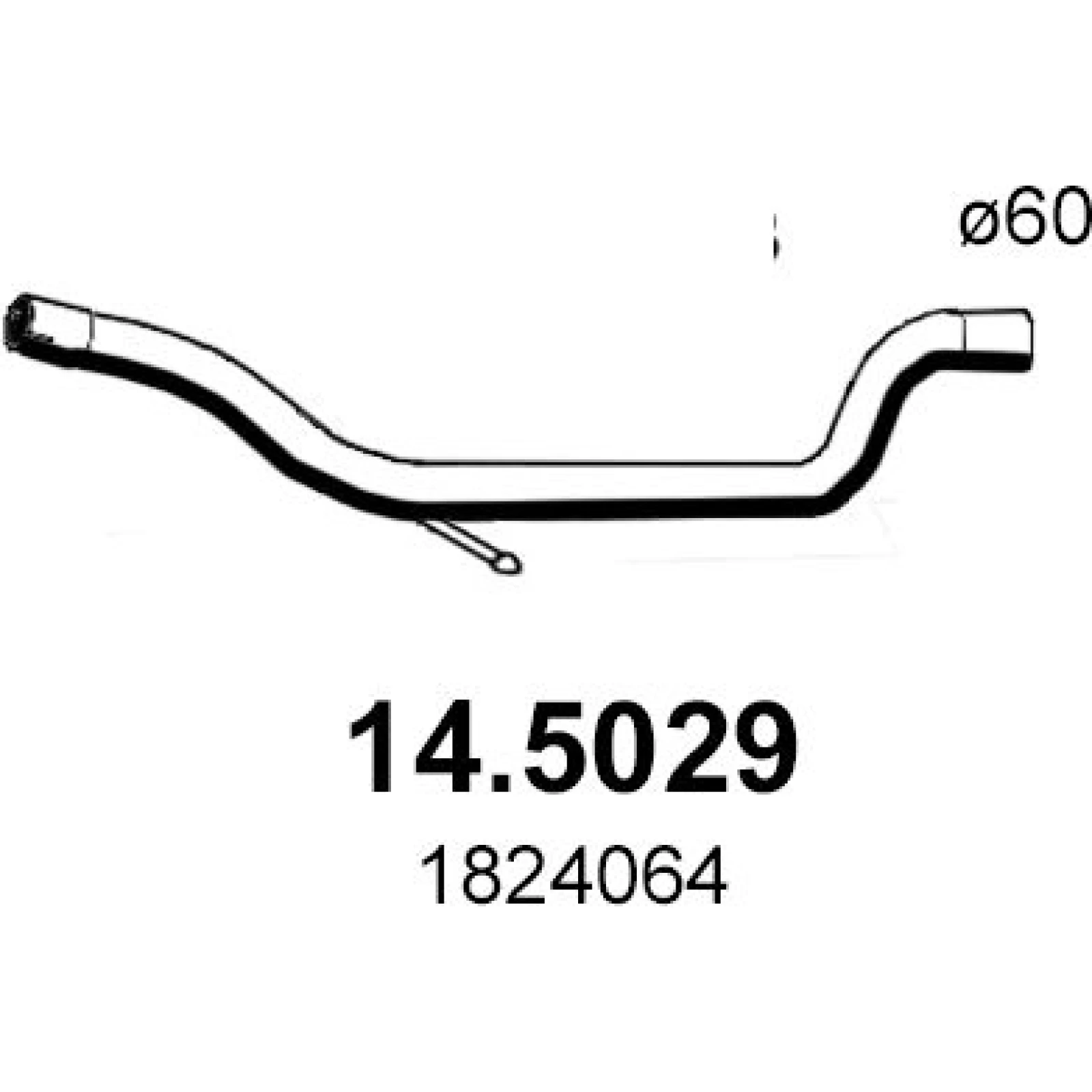 Abgasrohr 14.5029