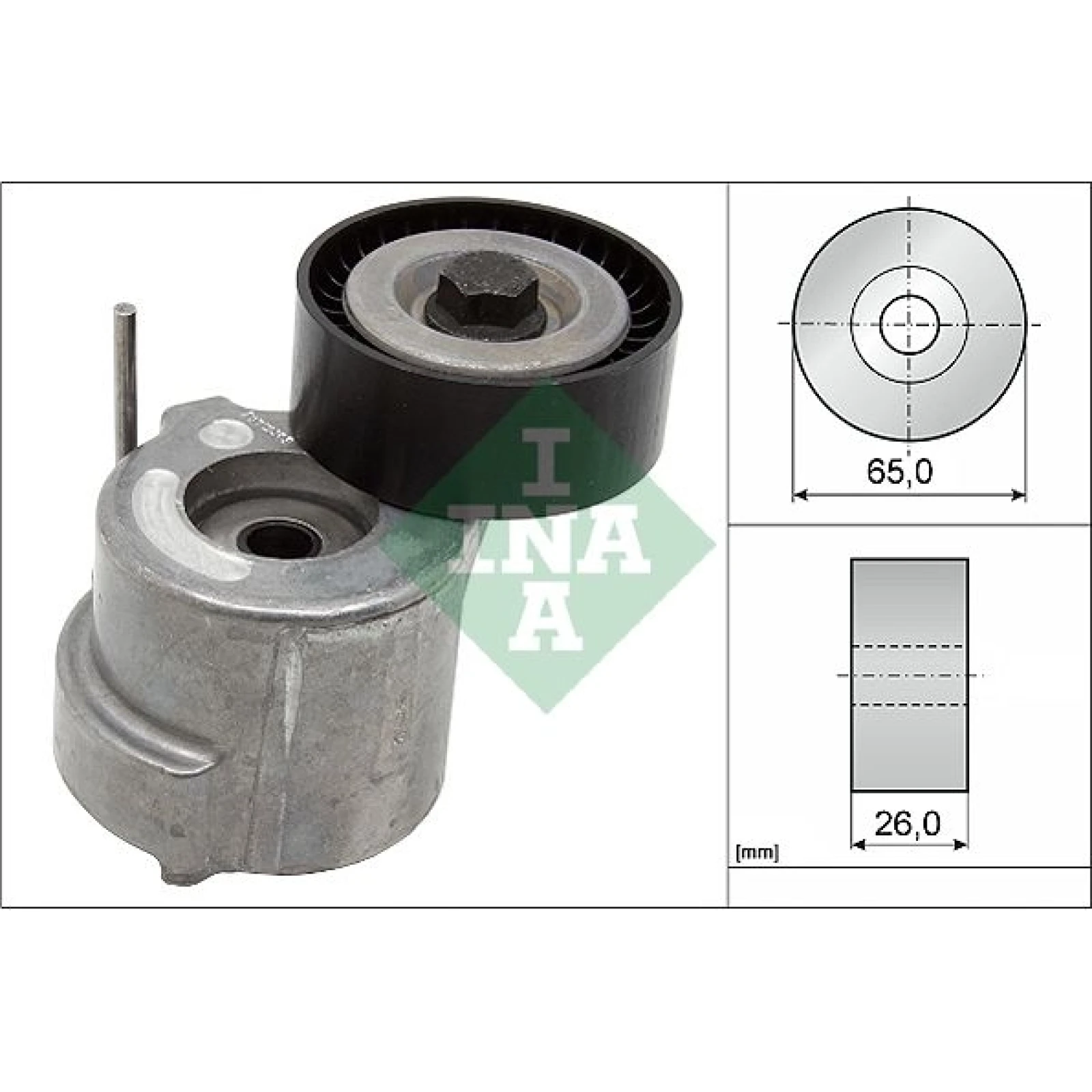 Spannarm, Keilrippenriemen 534 0404 10