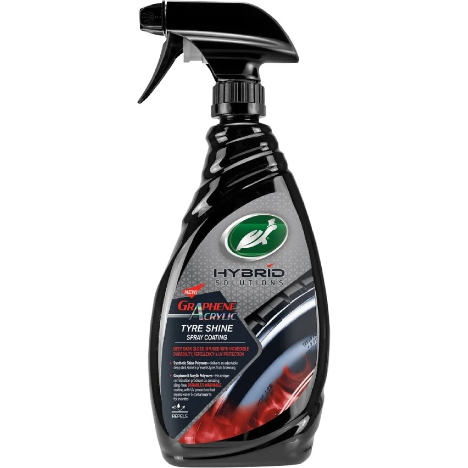 Reifenwartungs- Und Reinigungsmittel 680Ml Reifenglanz Graphene Acryl/Turtle Wachs Hybrid-L÷sungen 70-215