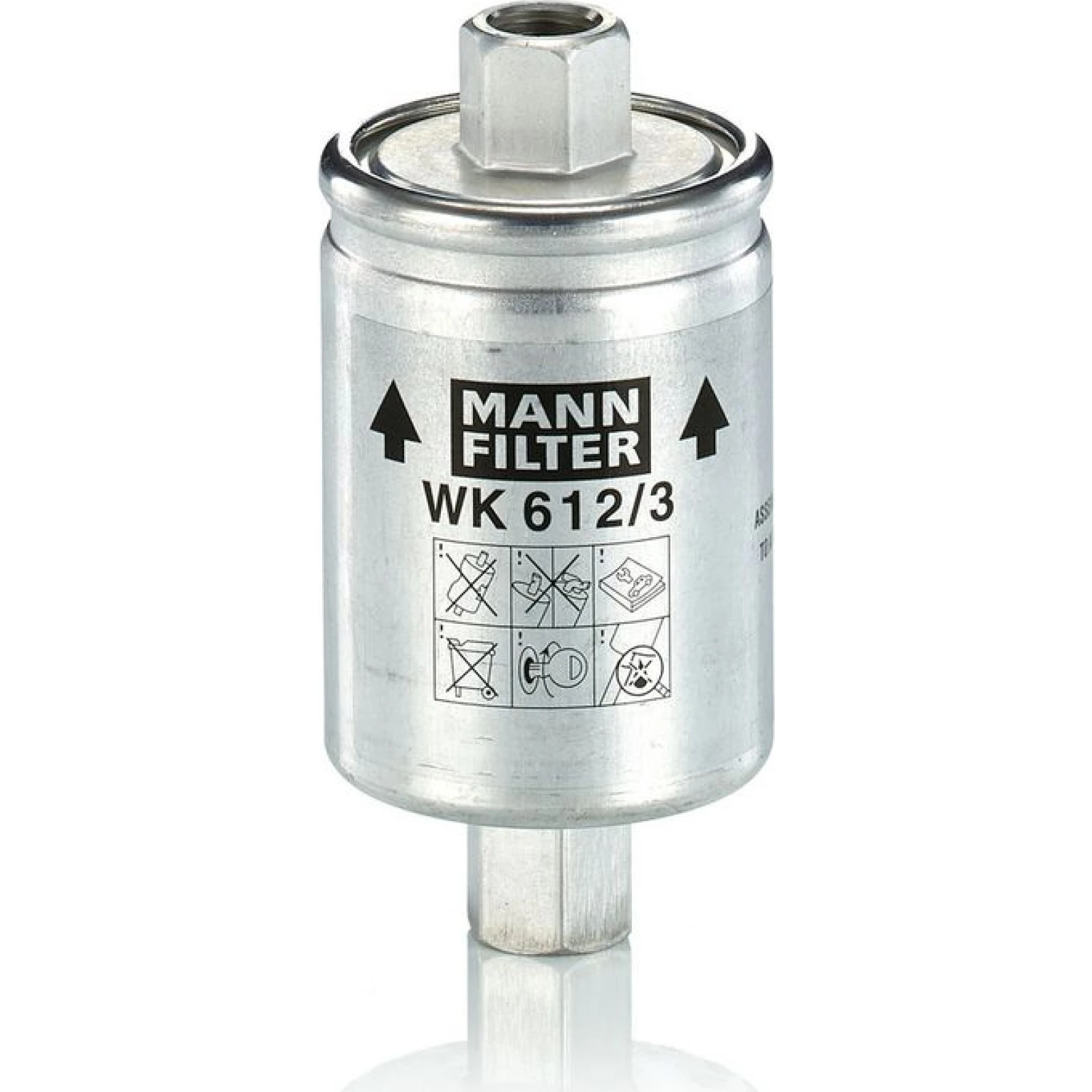 Mann & Hummel Kraftstofffilter PKW WK 612/3