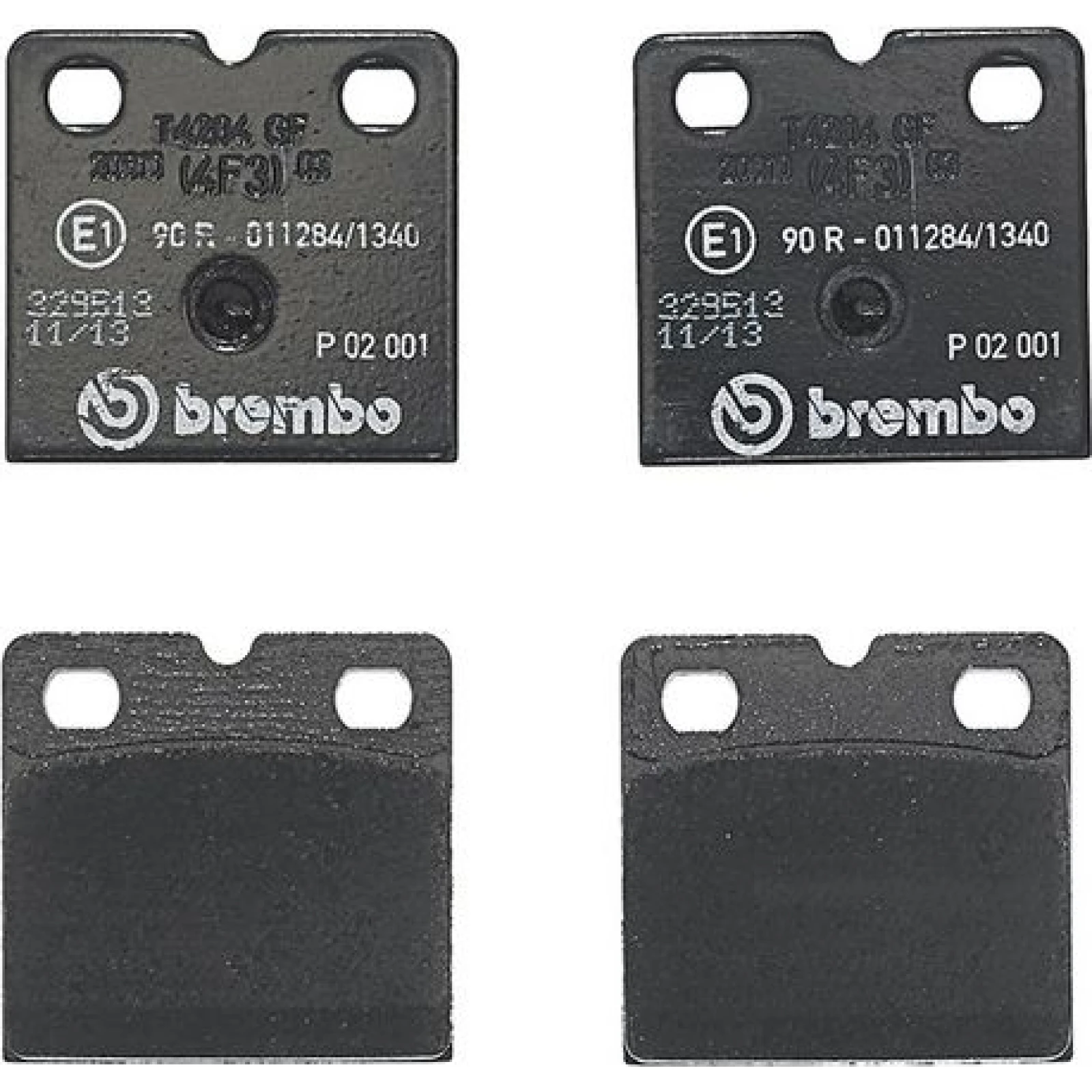 BREMBO Bremsklötze HA P 02 001