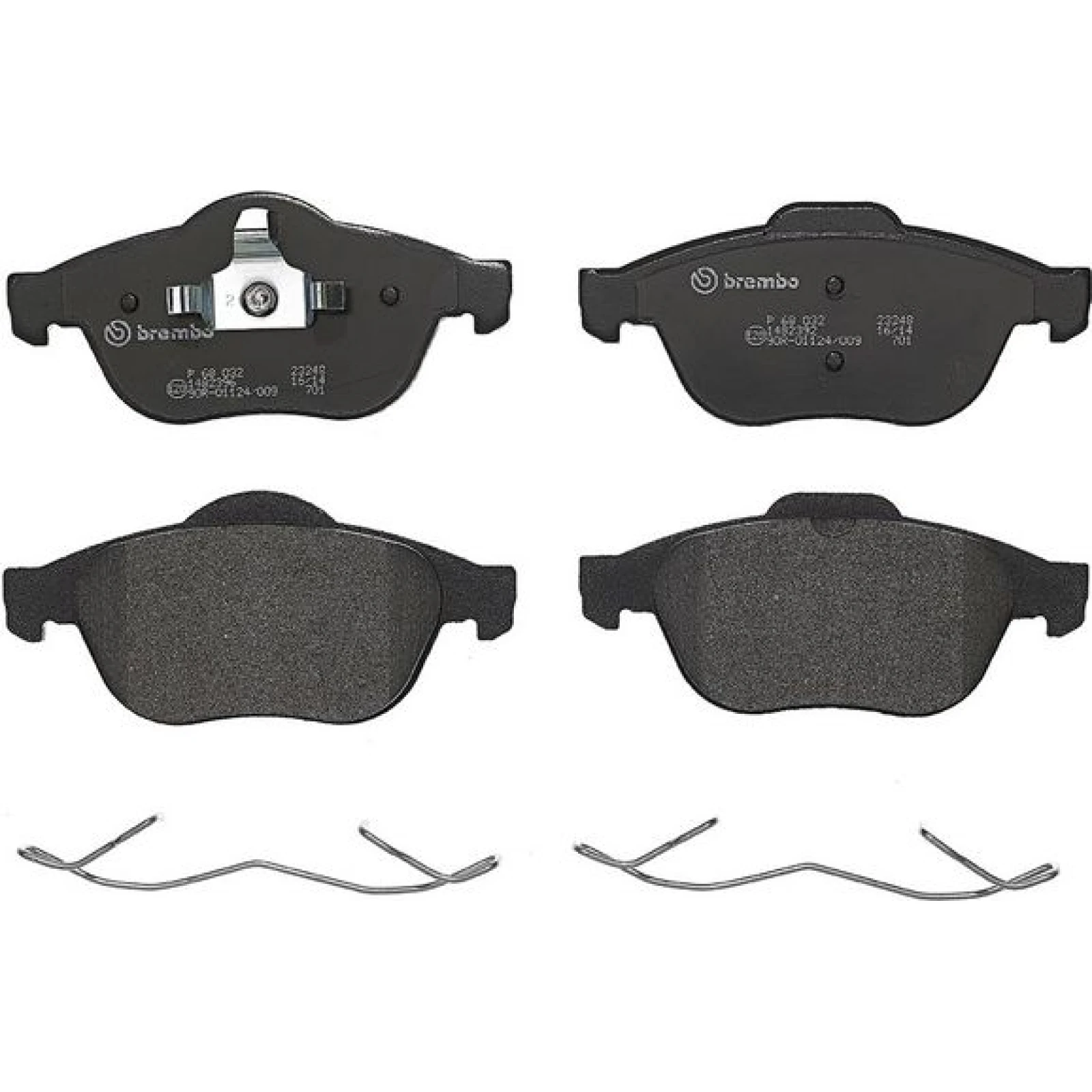 BREMBO Bremsklötze VA P 68 032