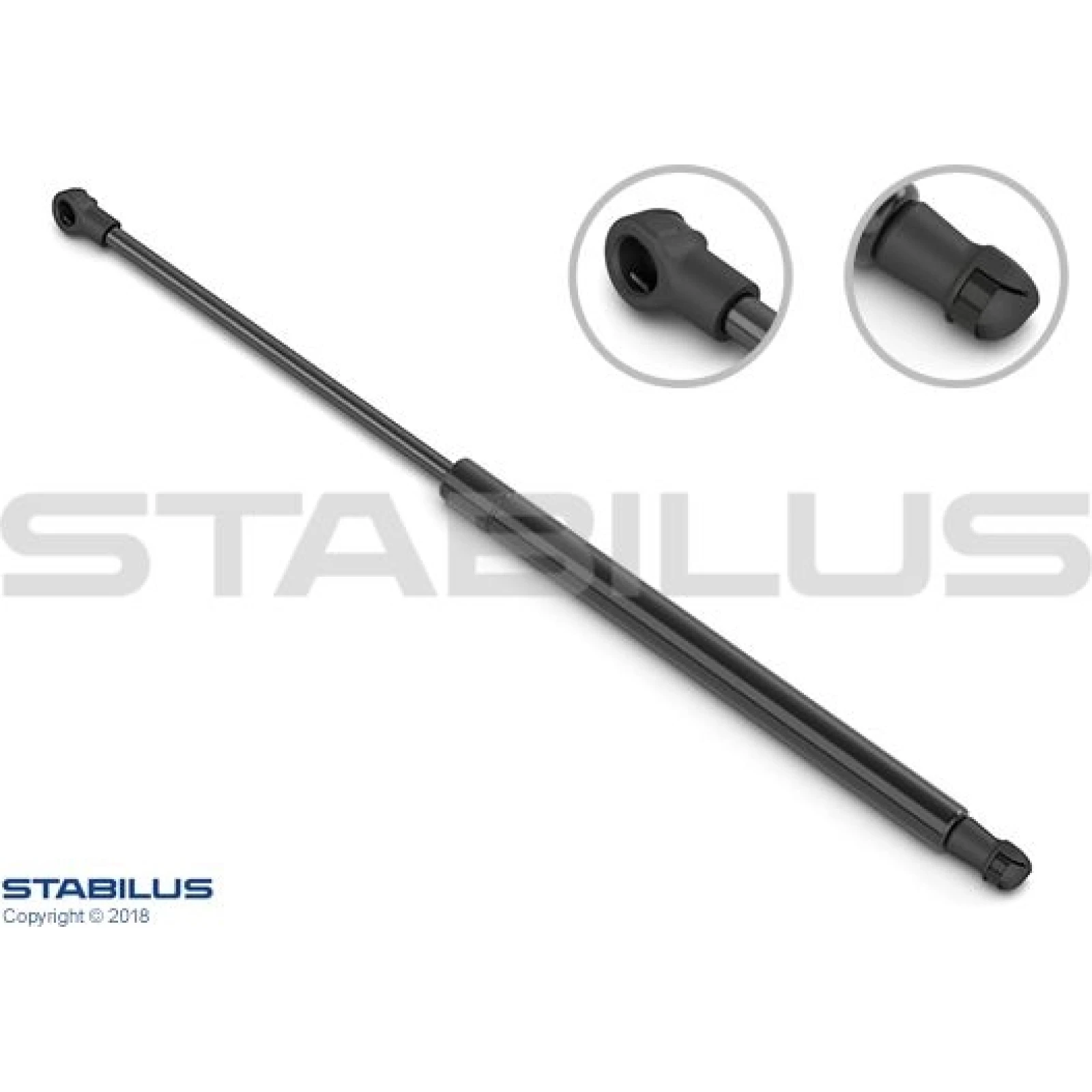 Gasfeder, Hinten L 494.5 445N 15513