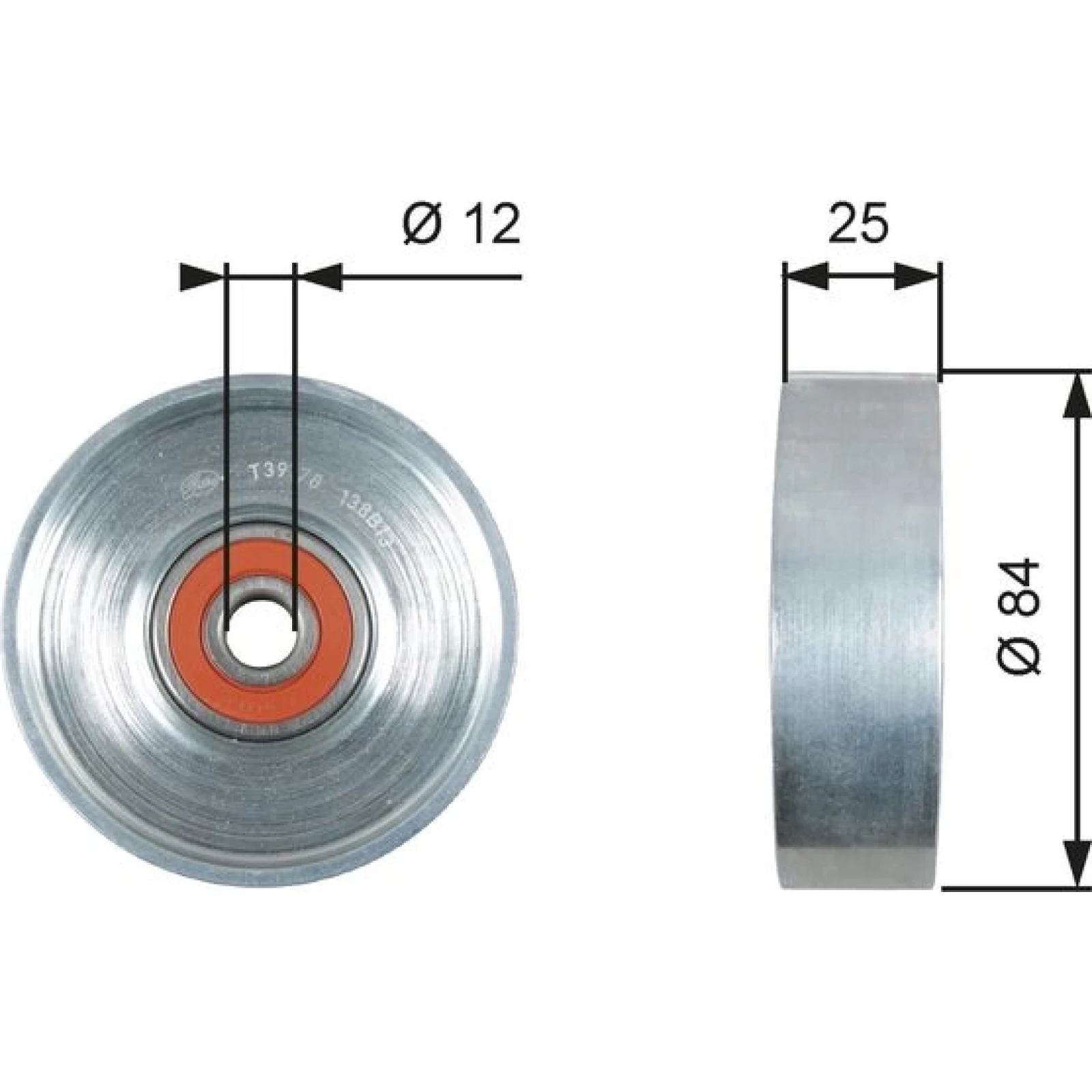 SPANNROLLE, KEILRIPPENRIEMEN GATT39178