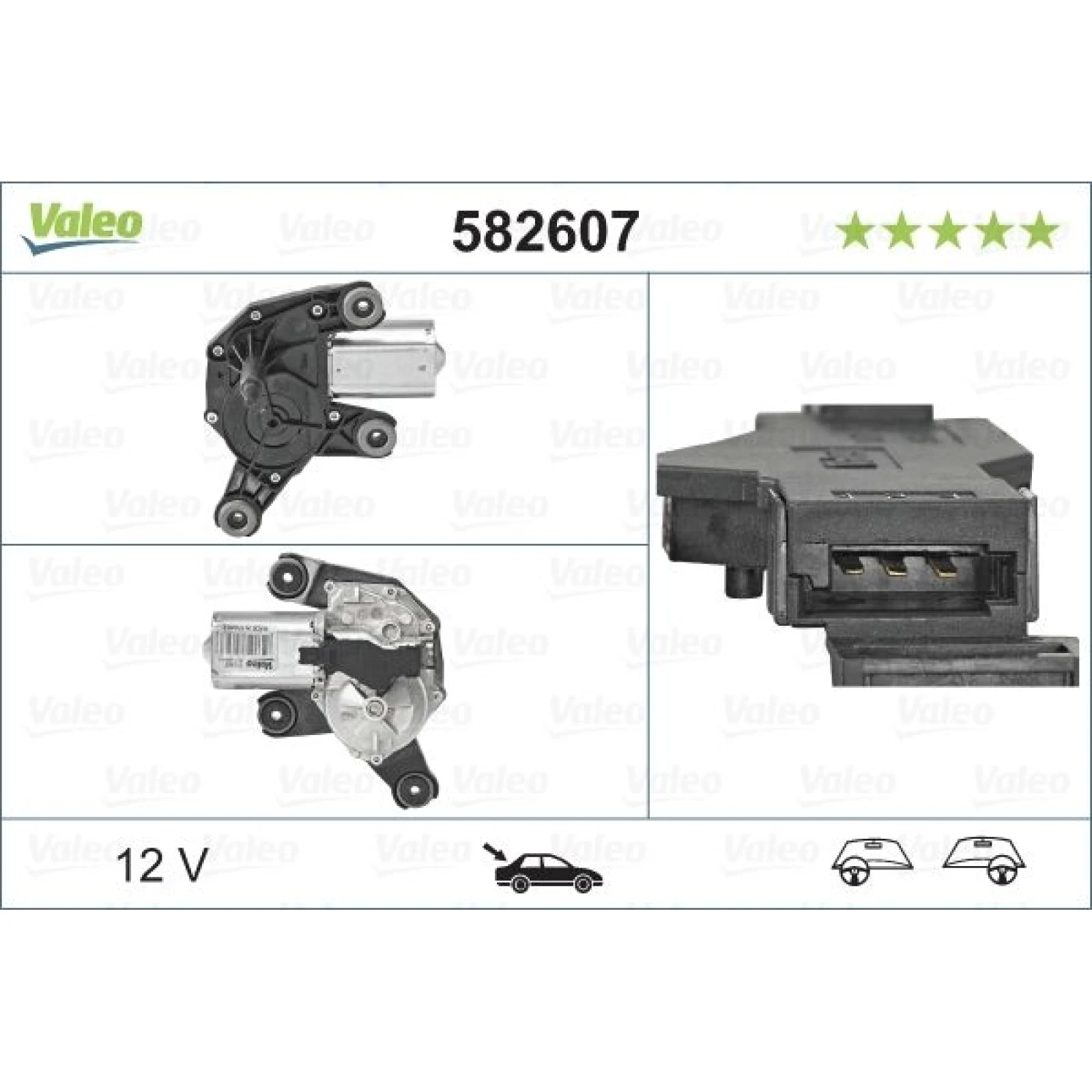 Wischermotor 582607