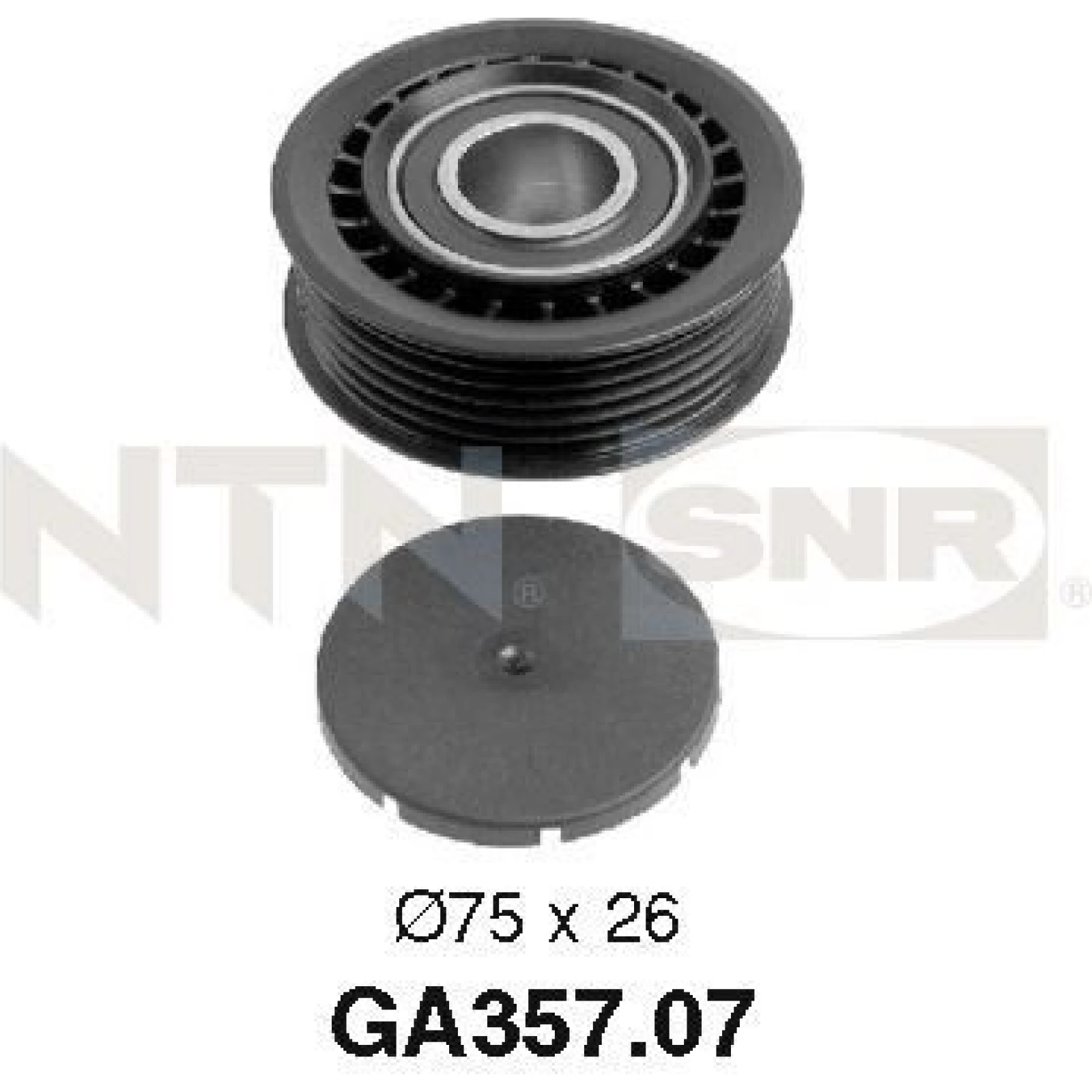 SNR Spannrolle, Keilrippenriemen GA357.07