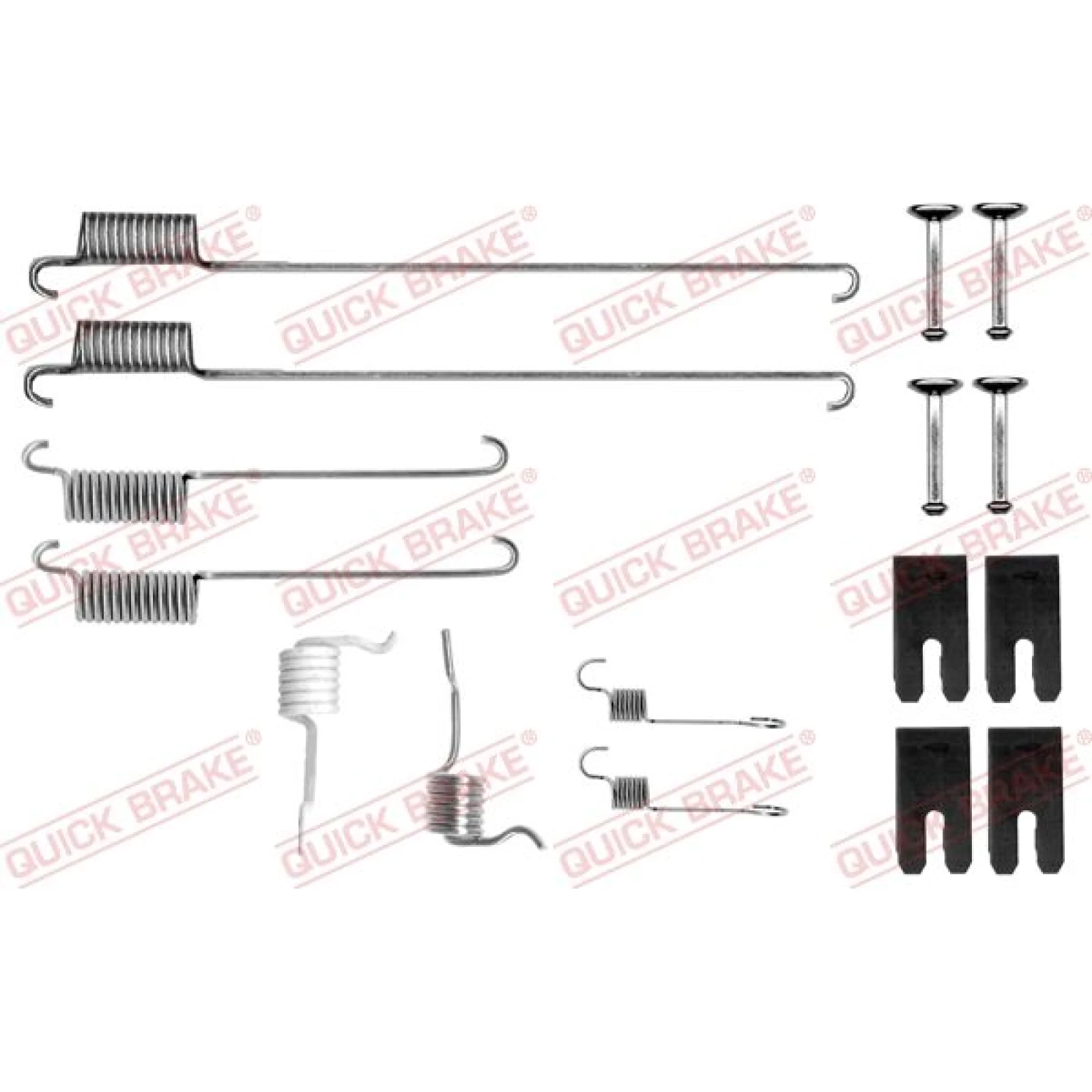 Quick Brake Montagesatz für Bremsbacken 105-0829