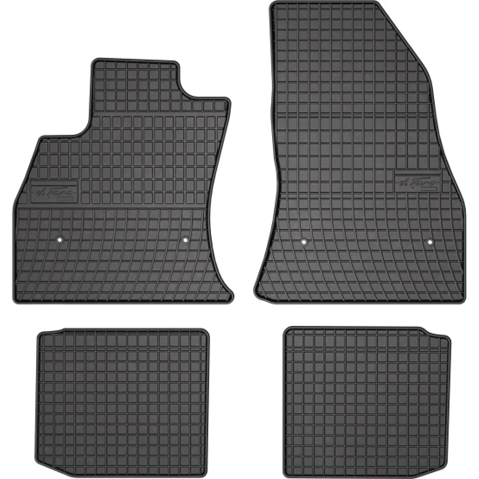 FROGUM passgenaue Kofferraummatte / Gummimatte Fiat 500L 2012 547365
