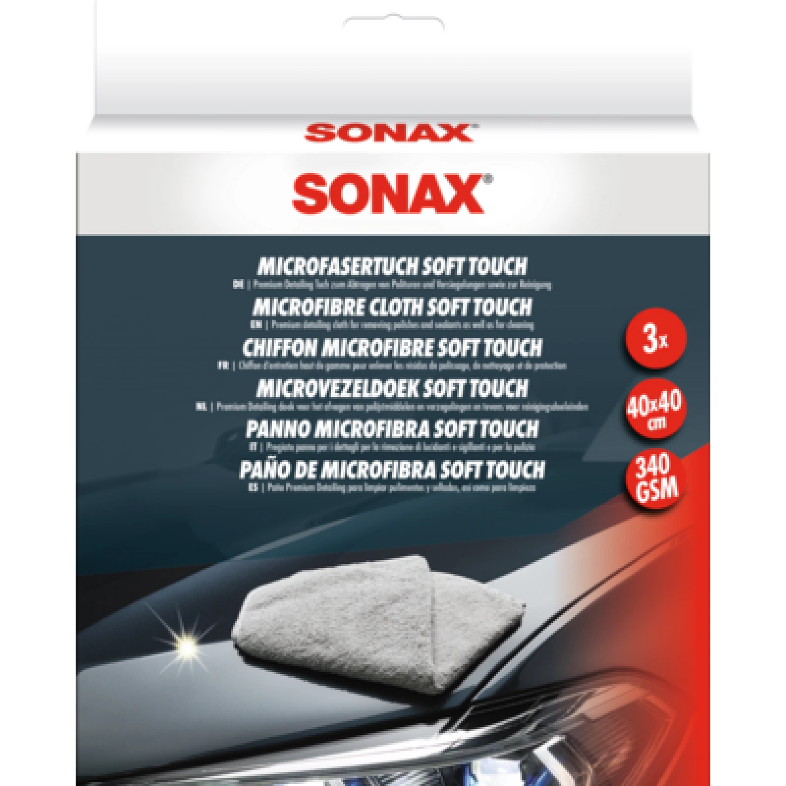 MicrofaserTuch soft touch 3 Stk 04510000